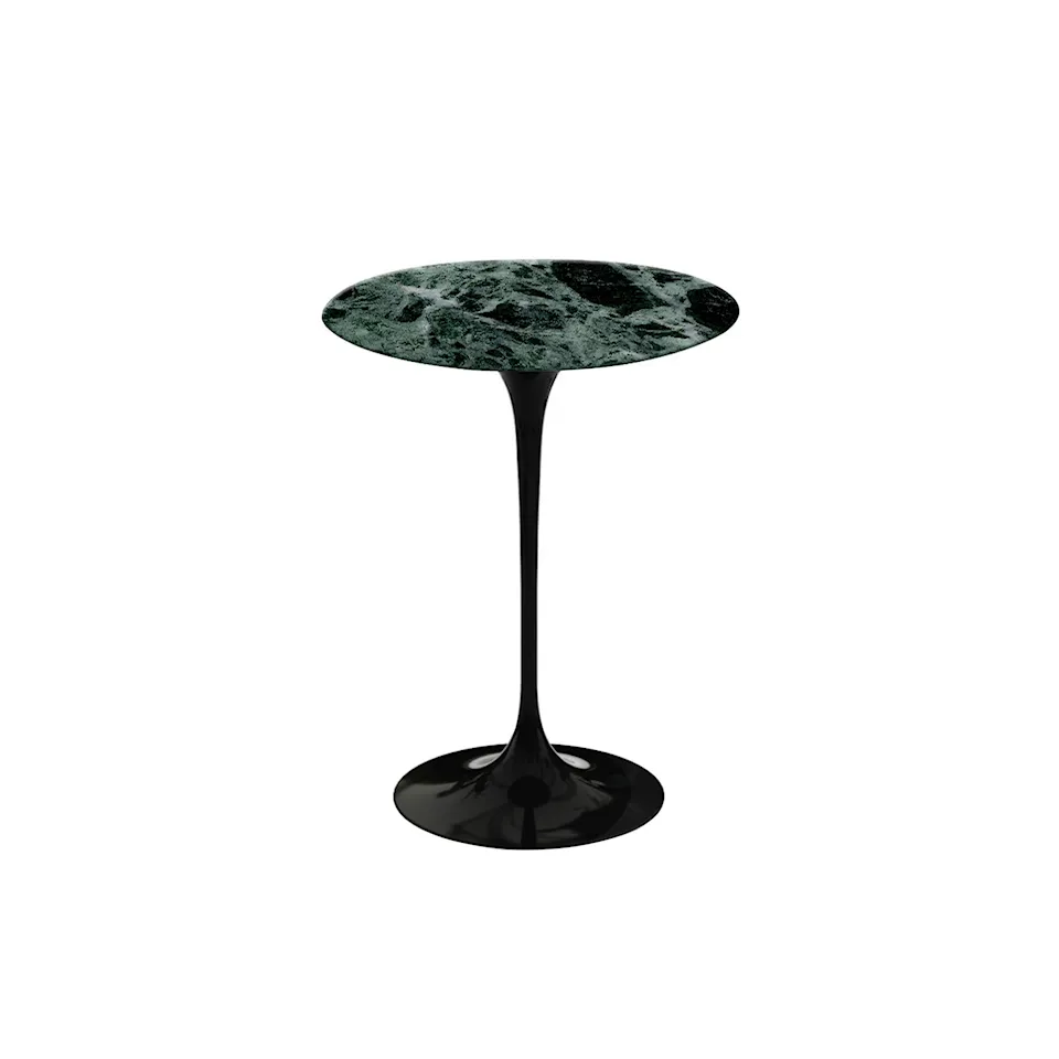 Saarinen Round sidobord Ø 41 cm Black