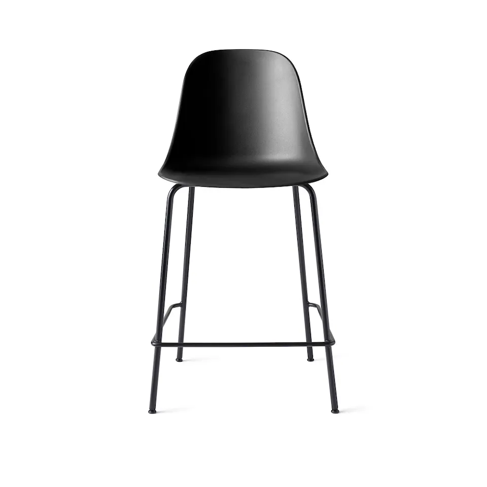 Harbour Counter Side Chair - Svart Stål