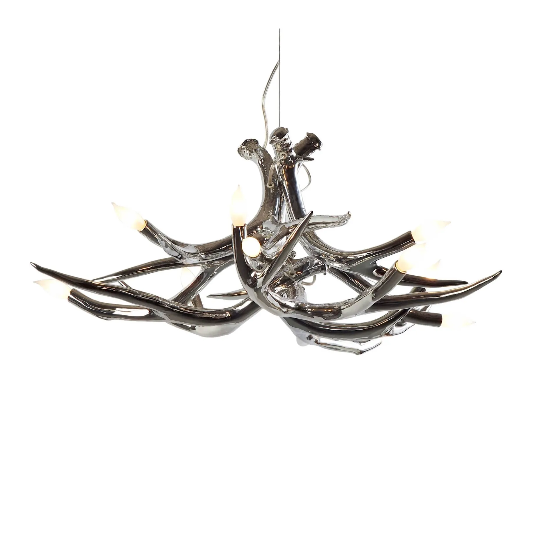 Superordinate Chandelier 6 Antlers - Roll & Hill - Jason Miller - NO GA