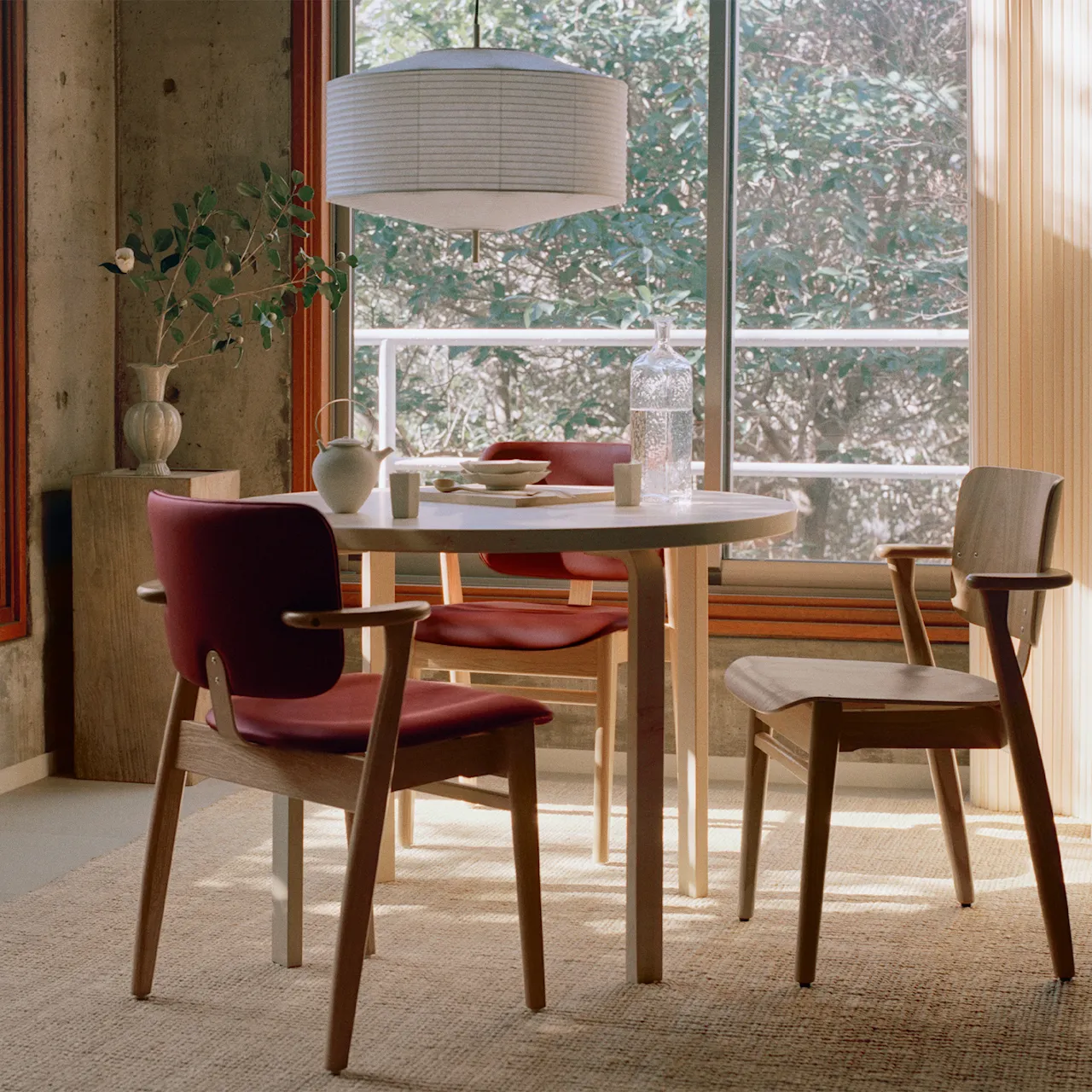 Aalto Table Round 90A matbord