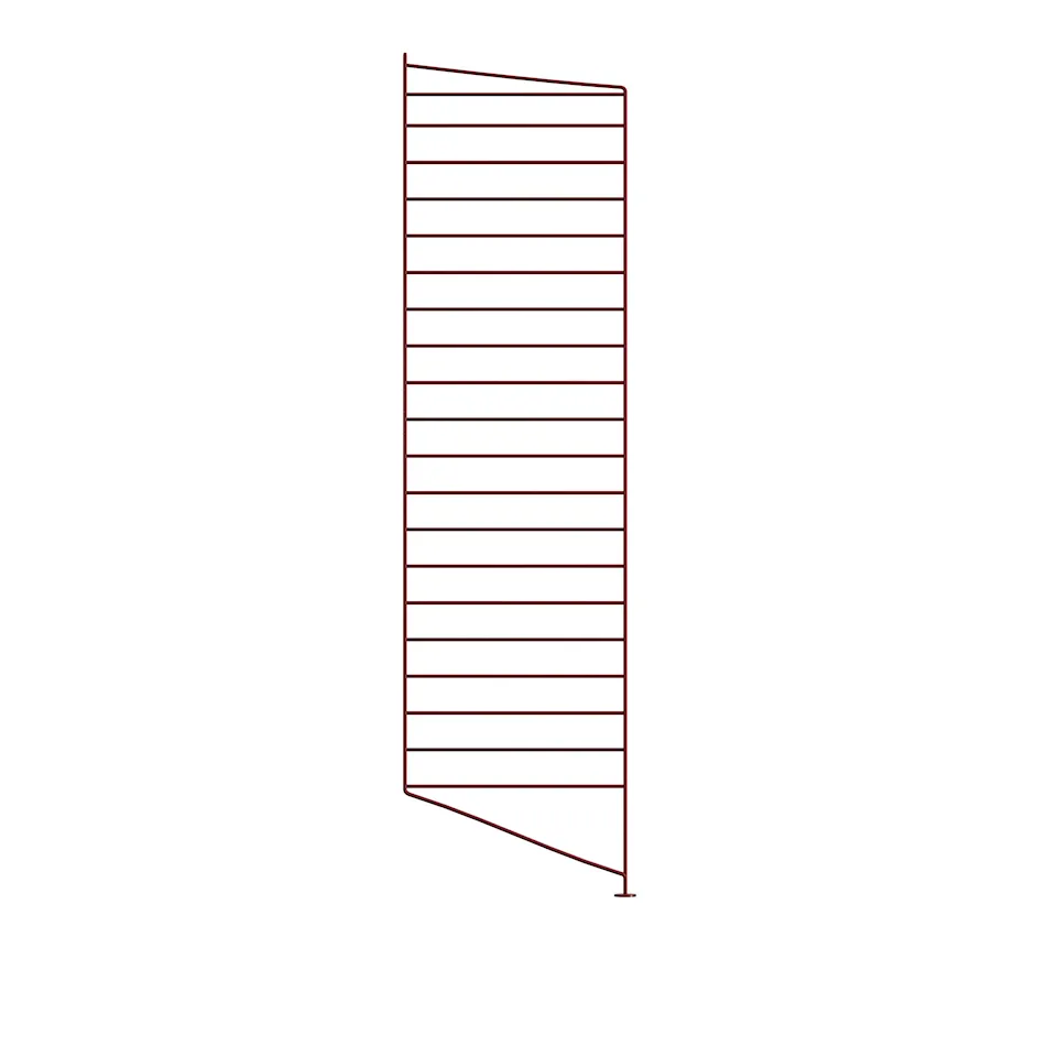 Golvgavel 115 x 30 cm 1-pack mörkröd