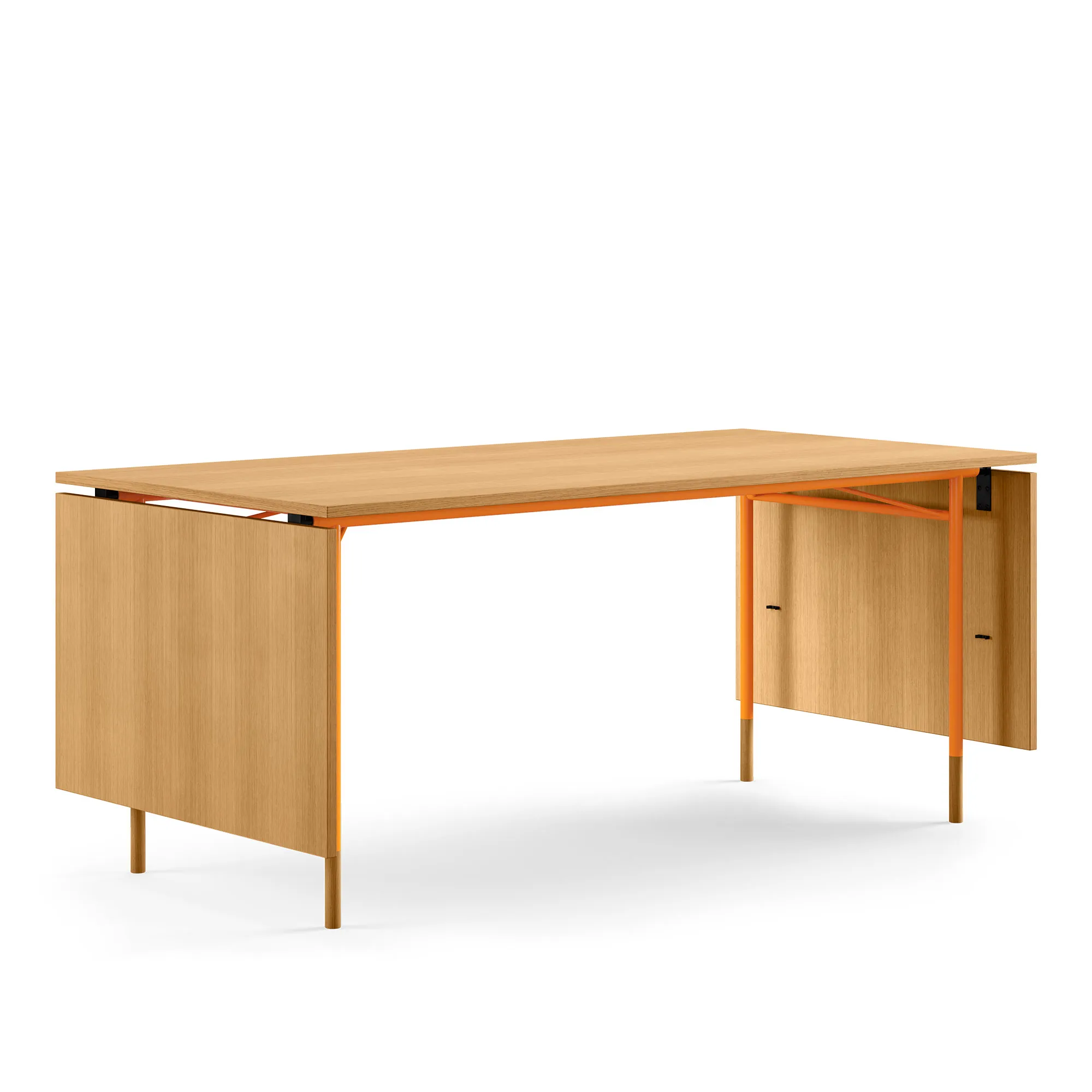 Nyhavn matbord med klaffar Dark oiled oak - 1