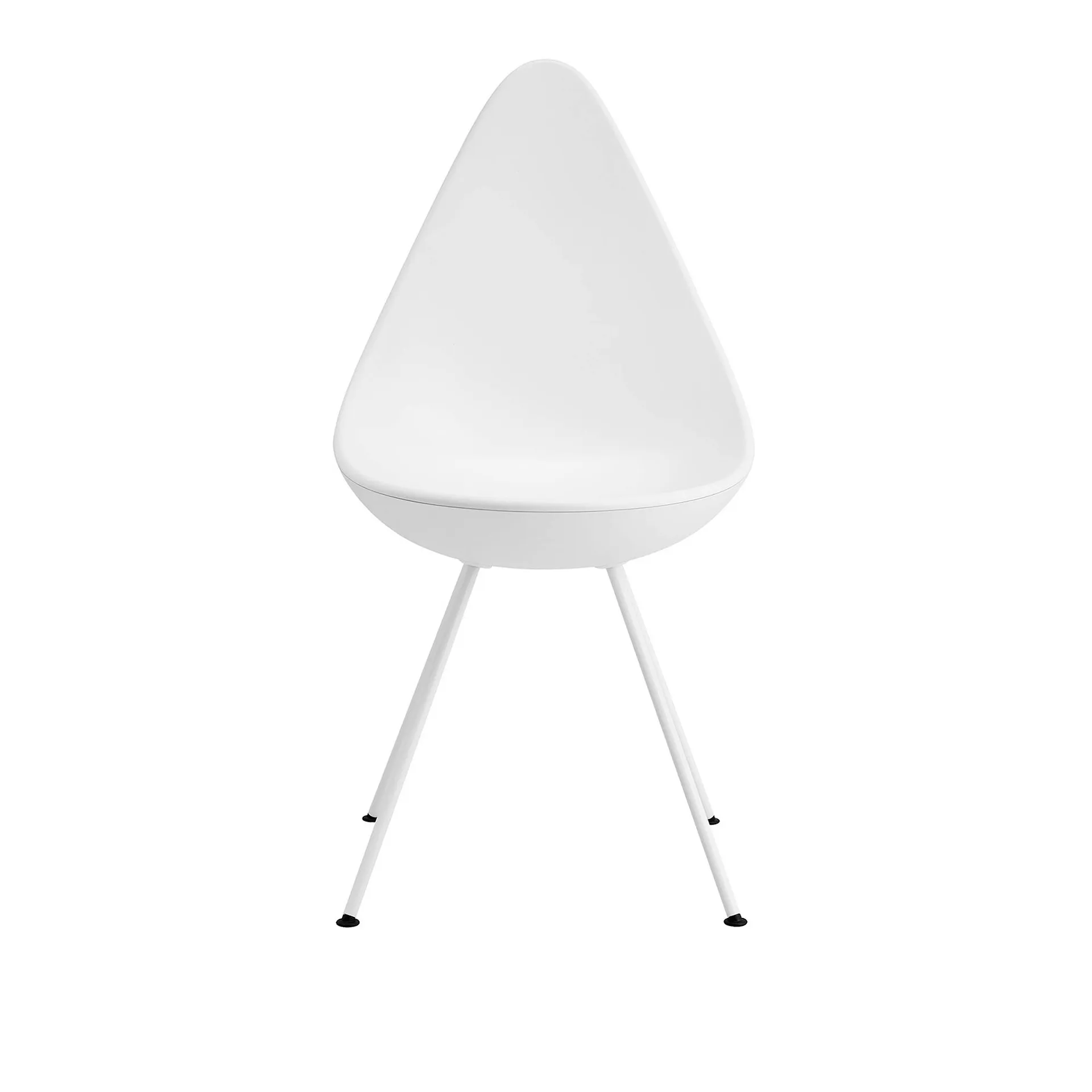 3110 Droppen stol White - Fritz Hansen - Arne Jacobsen - NO GA