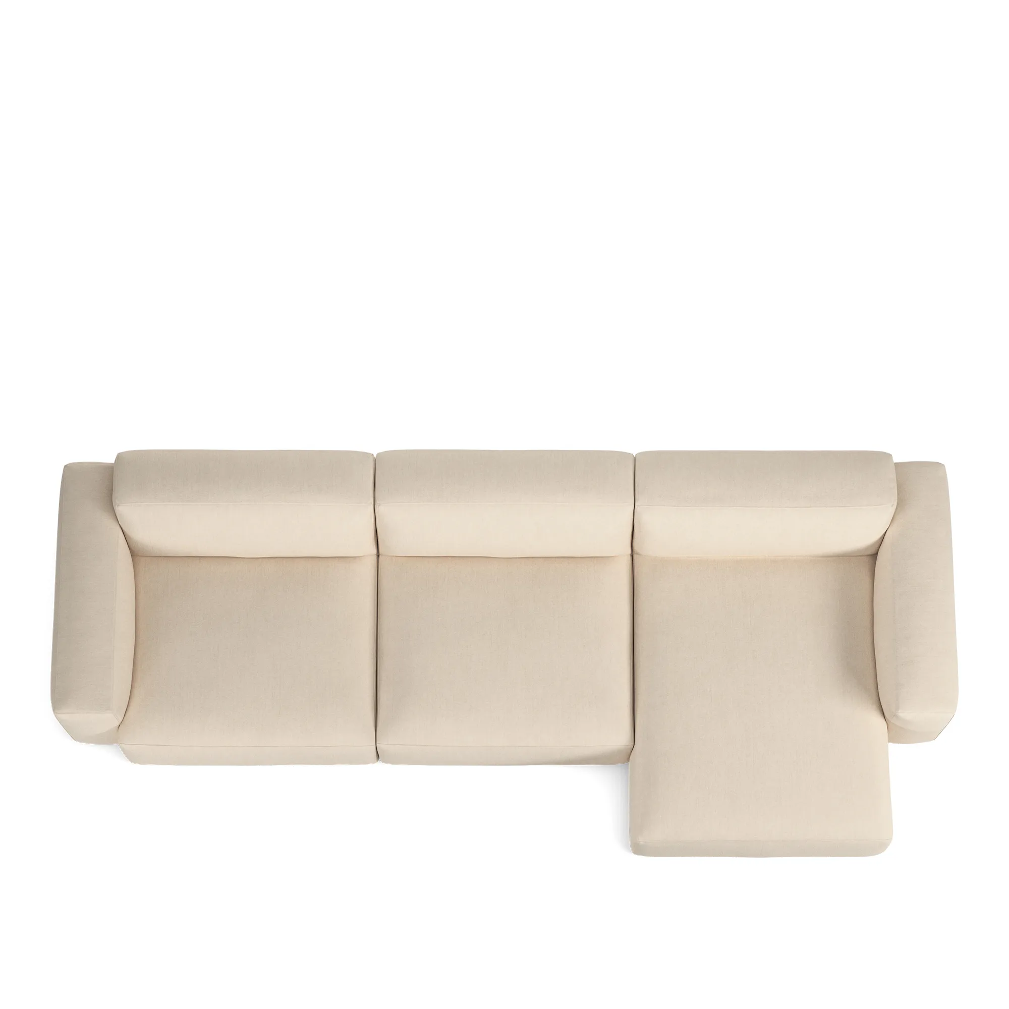 Brick 3-sitssoffa schäslong höger - 7