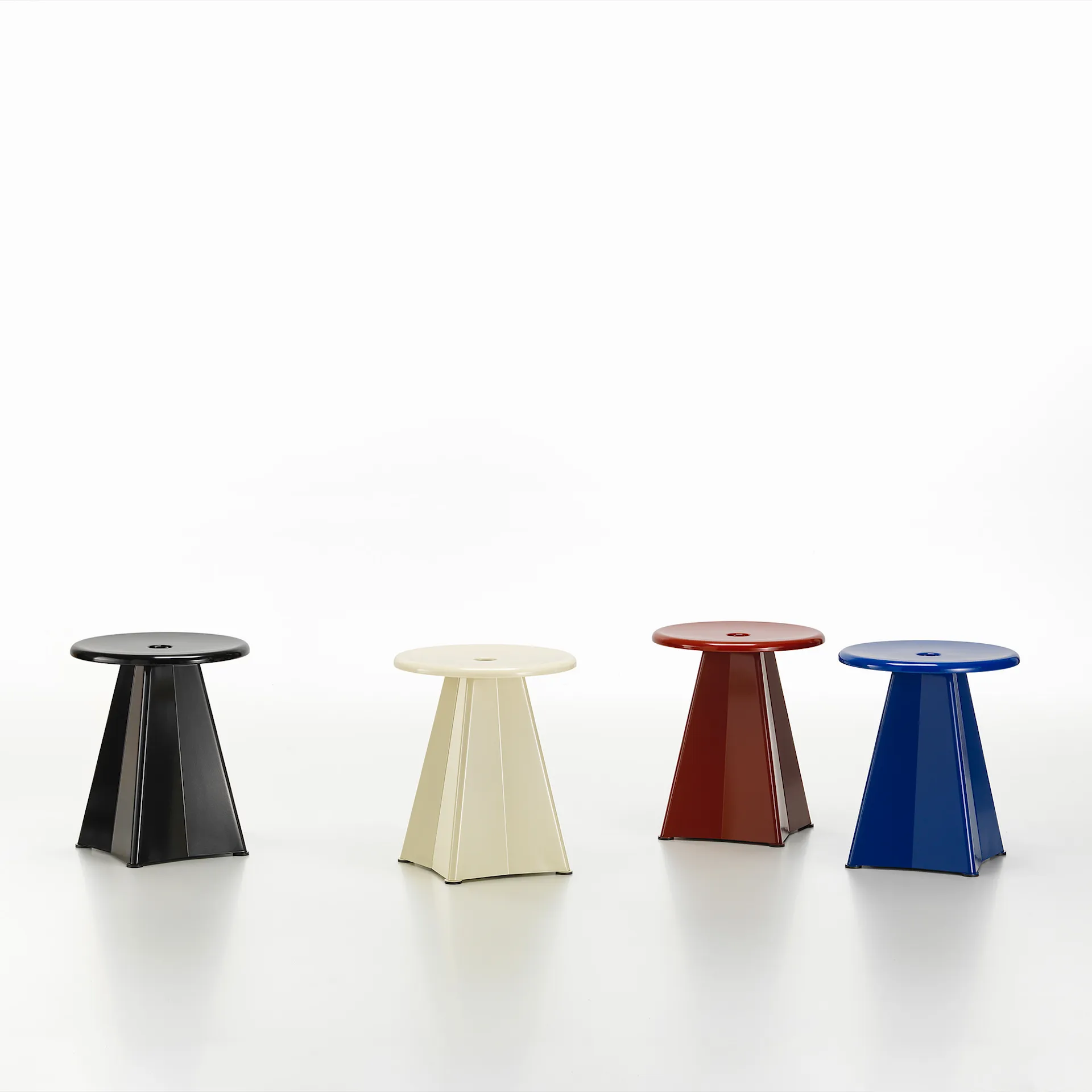 Tabouret Métallique pall - Vitra - Jean Prouvé - NO GA