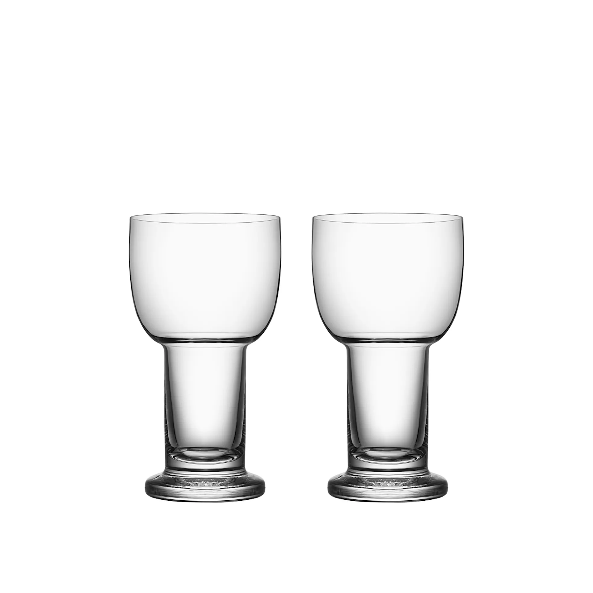 Picnic Large Glass 48 cl 2-Pack - Kosta Boda - Bertil Vallien - NO GA