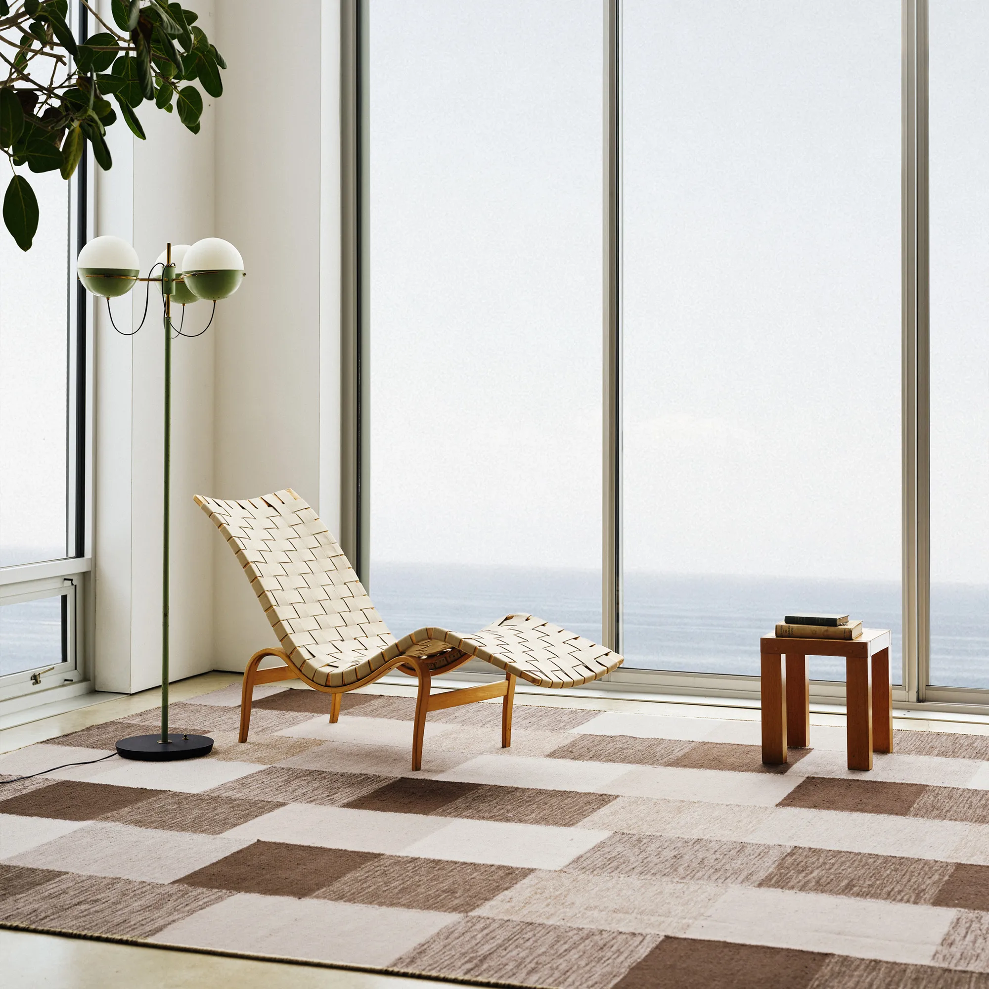 Patchwork 01 Brown ullmatta - 2