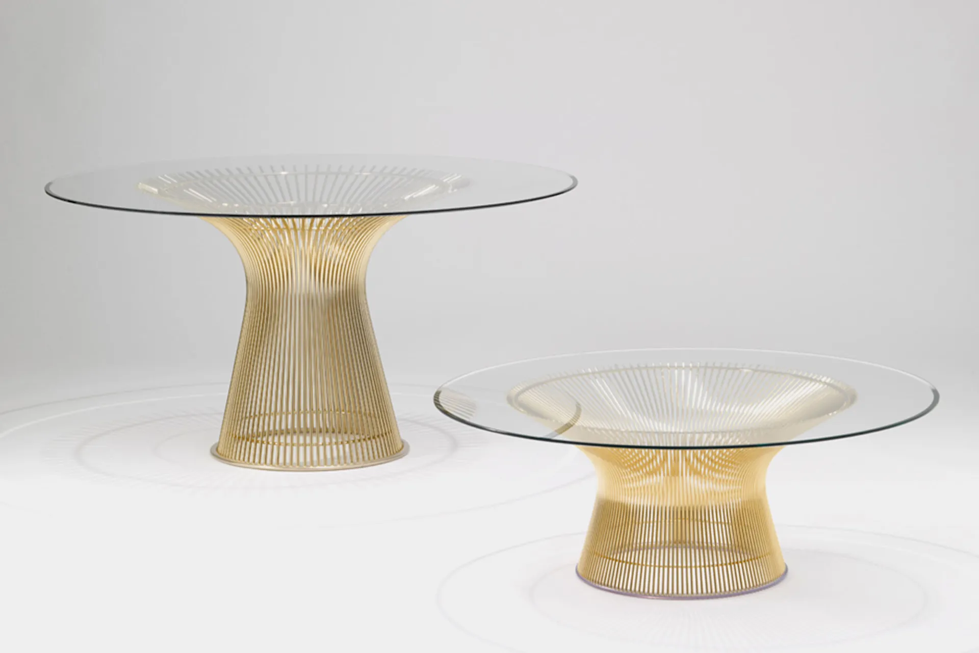 Platner Dining Table - 18k guld - Knoll - Warren Platner - NO GA