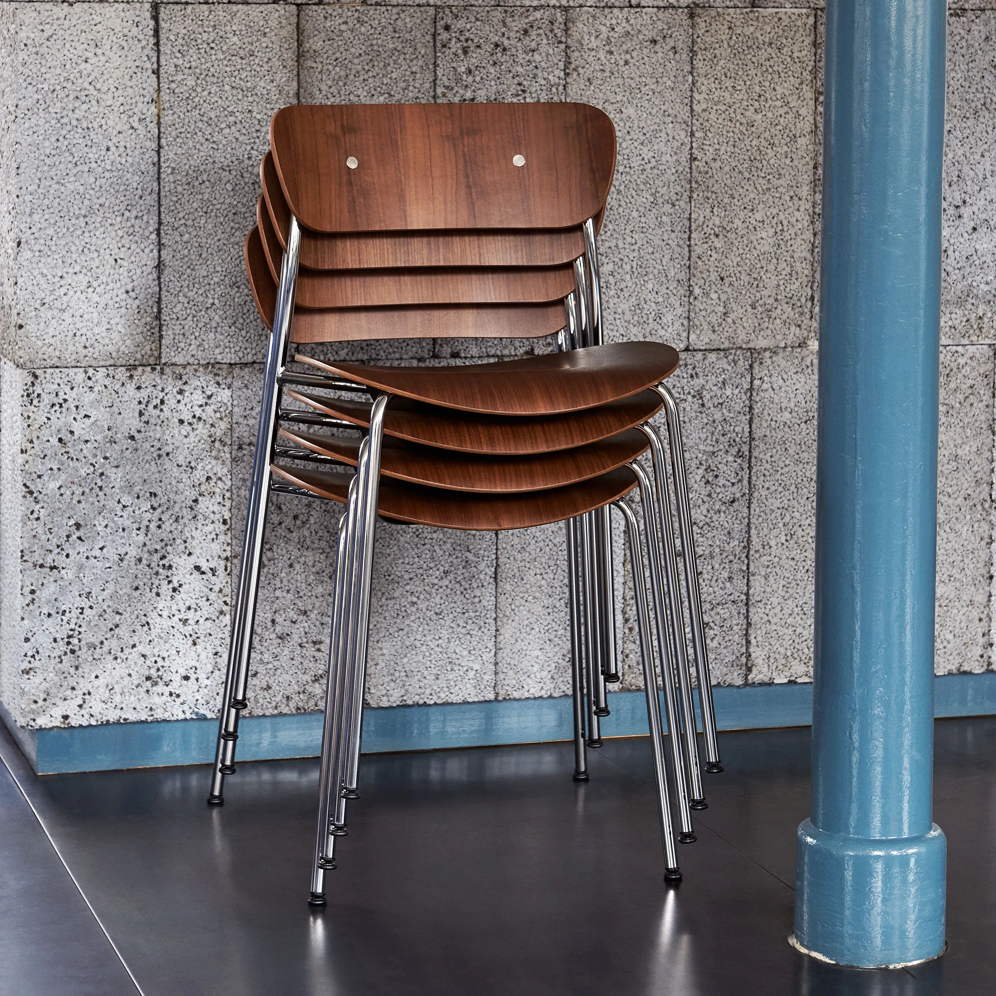 Pavilion Chair AV1 - Chrome - 3