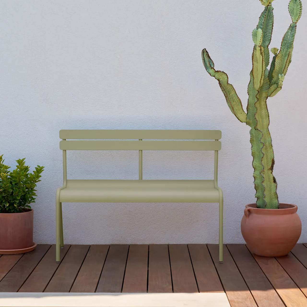 Luxembourg 2/3-Seater Bench With Backrest Nutmeg 14