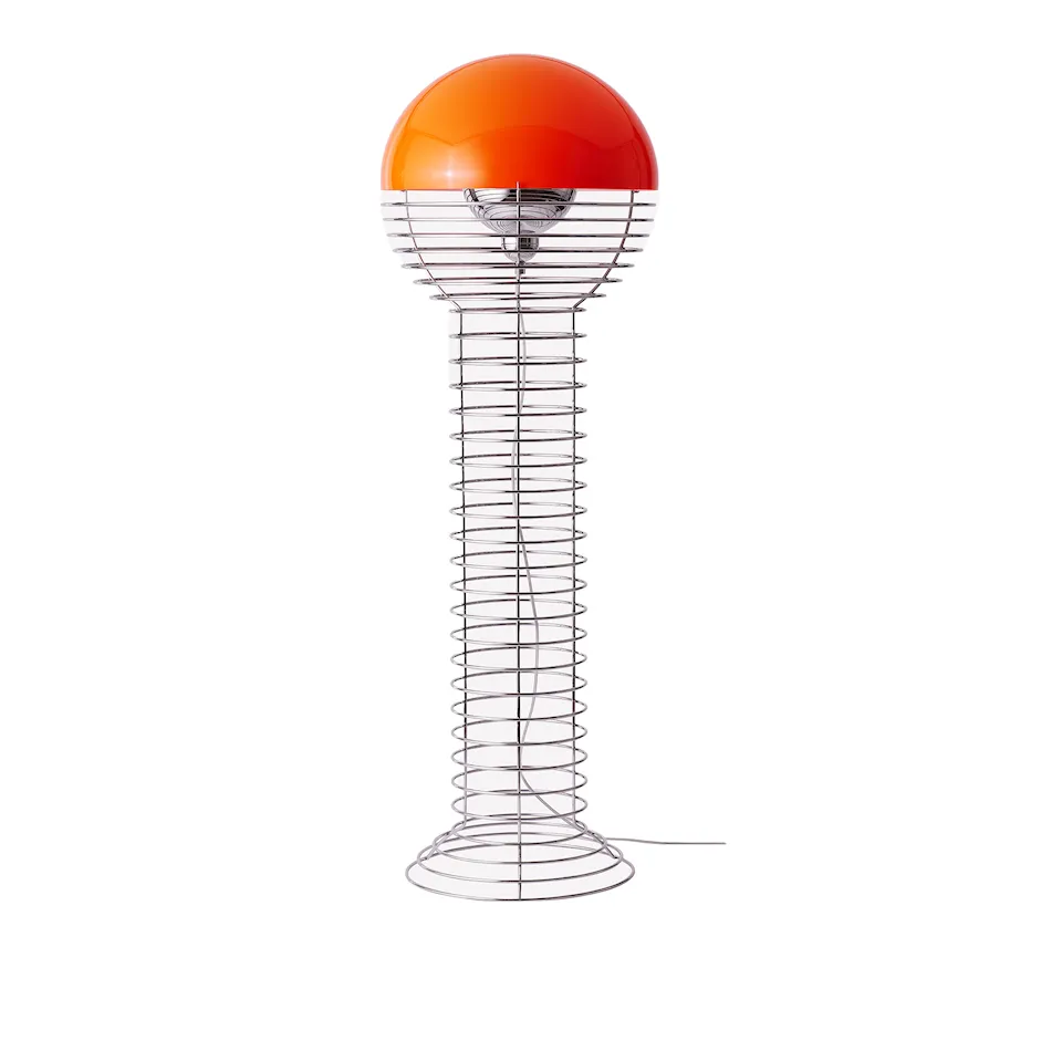 Wire golvlampa