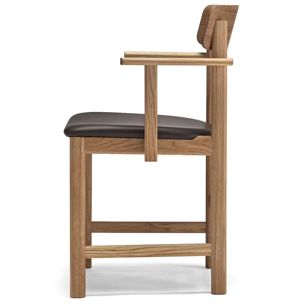 Pal karmstol klädd sits ek