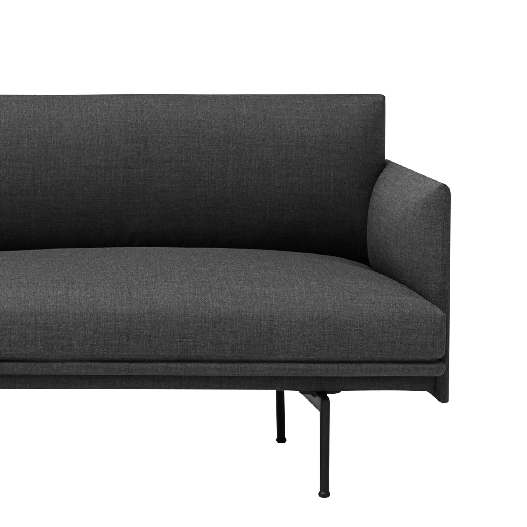 Outline 3-Seater / Black Base - 3