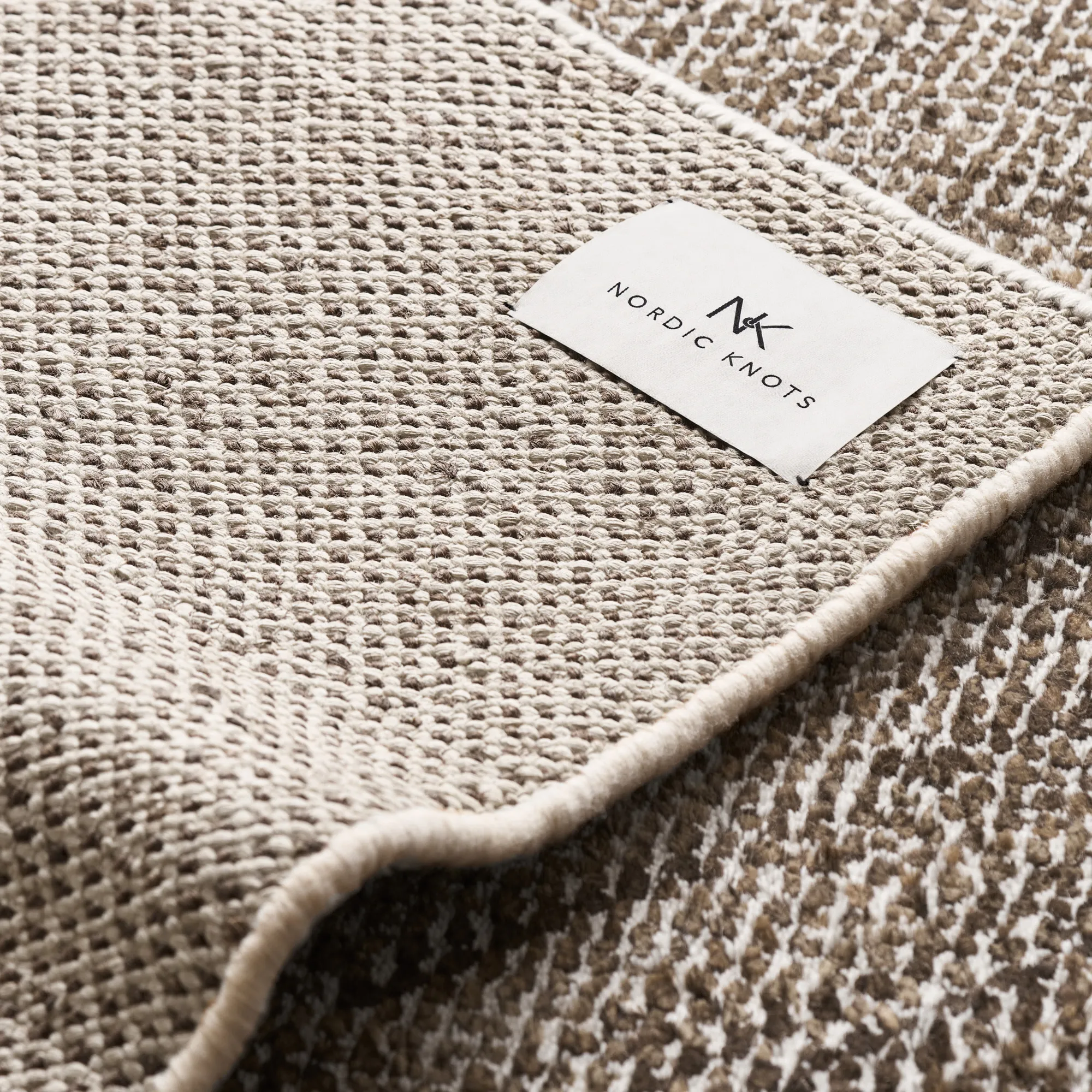 Savanna Dark Jute/Cream ull- och jutematta - 5