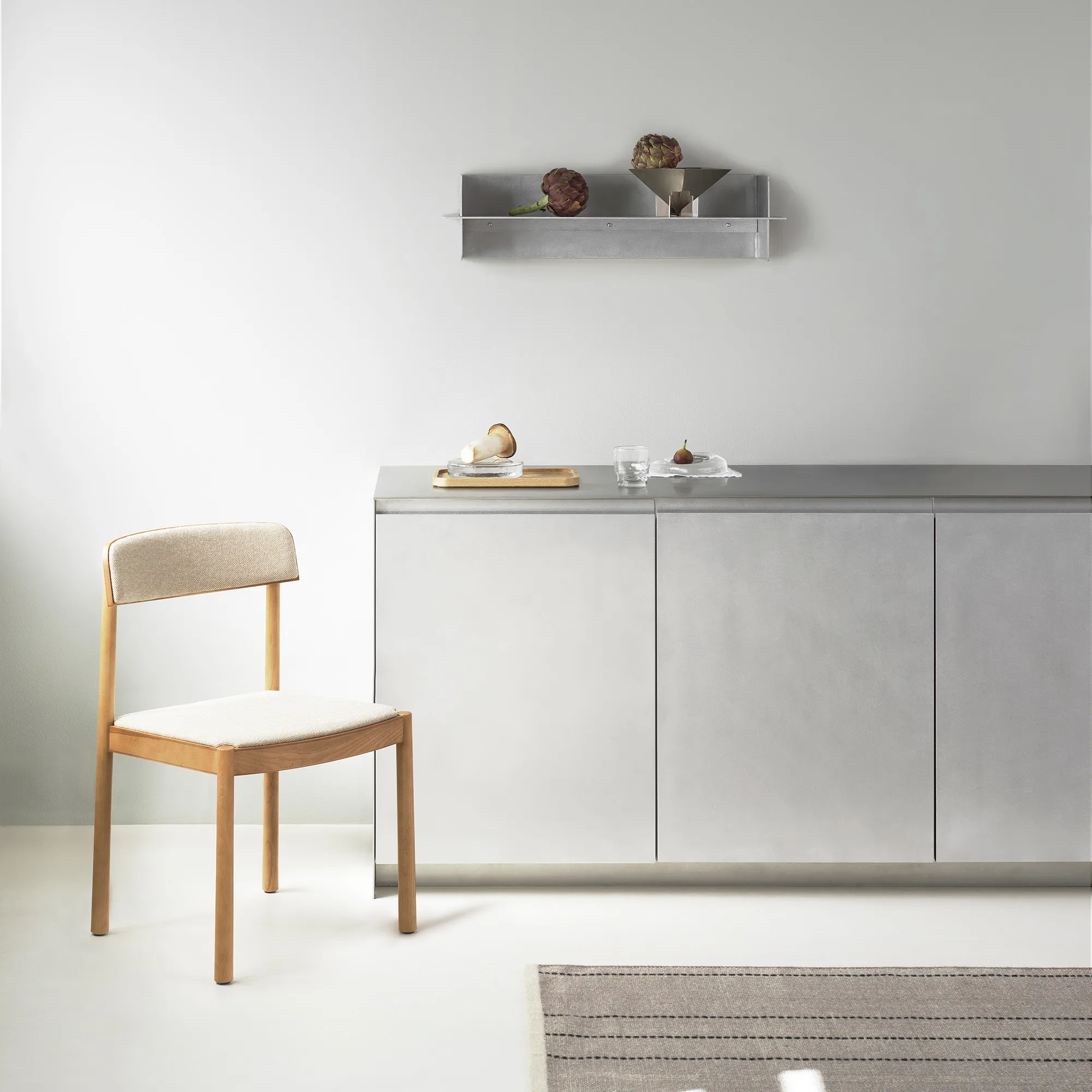 Alu vägghylla - 5