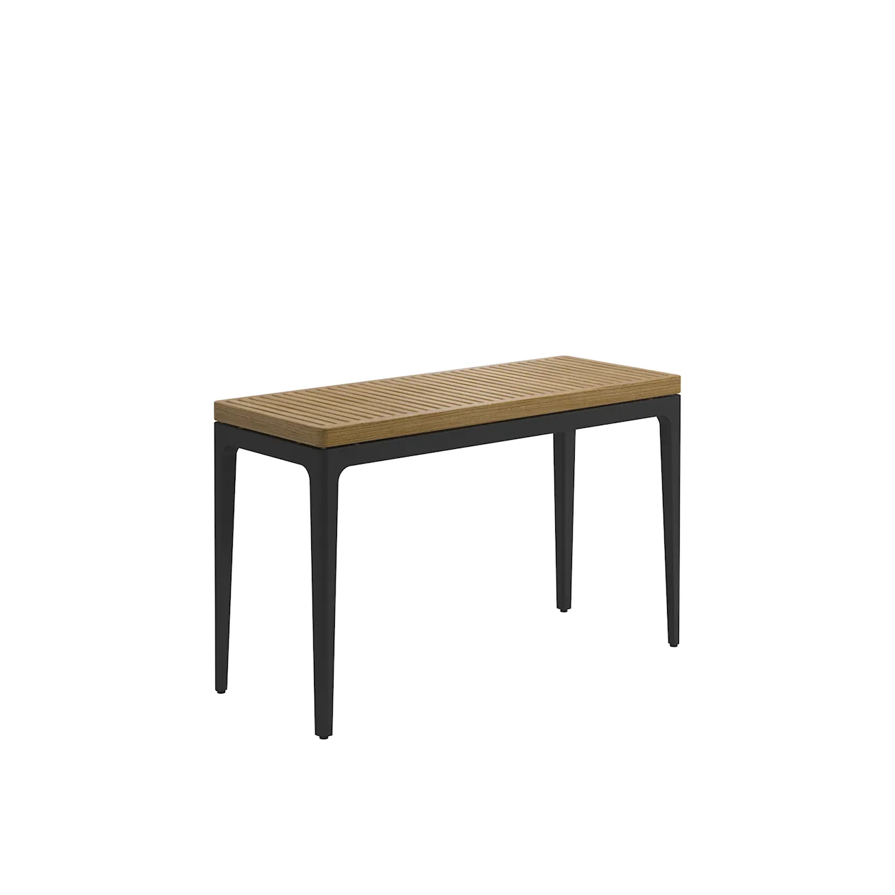 Grid 103x 40 cm Console Table, Frame Meteor, Nero Ceramic Top