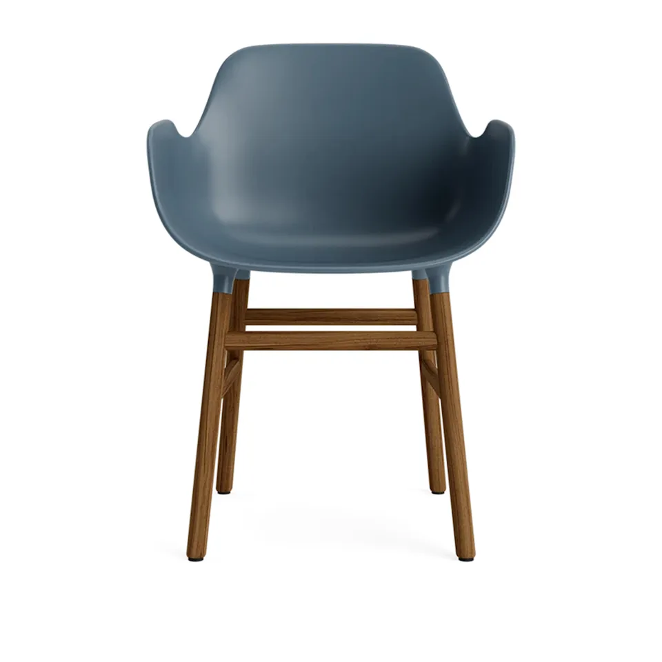 Form Armchair Walnut