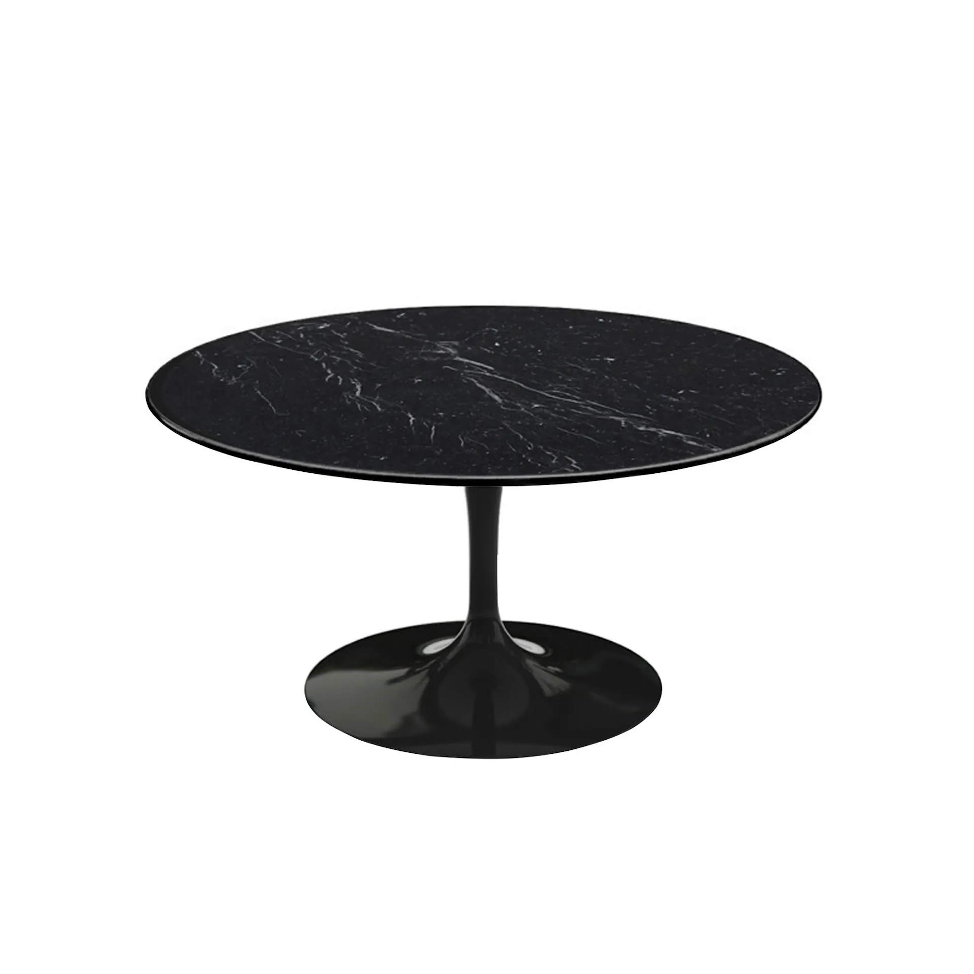 Saarinen Round Table Black - Soffbord - Knoll - Eero Saarinen - NO GA