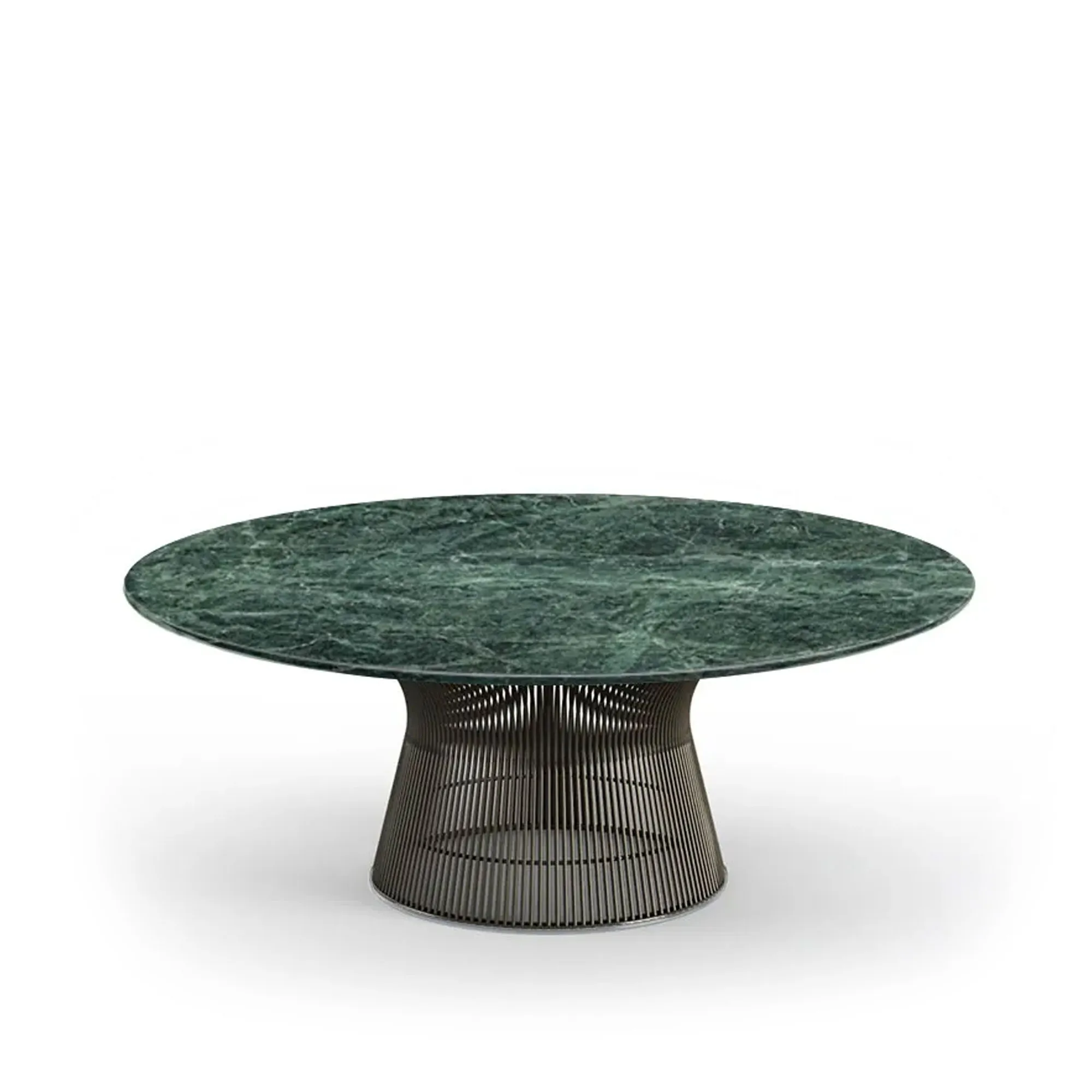 Platner soffbord Ø 92 cm Brons Metallic - 1