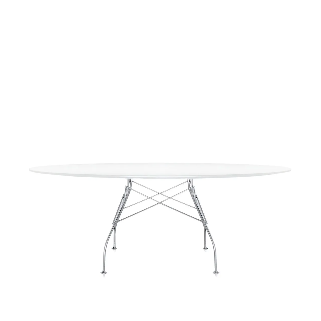 Glossy Oval Table