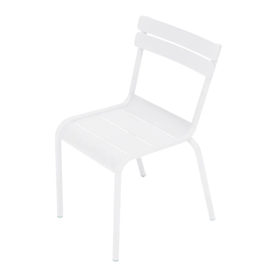 Luxembourg Kid Chair Cotton White 01