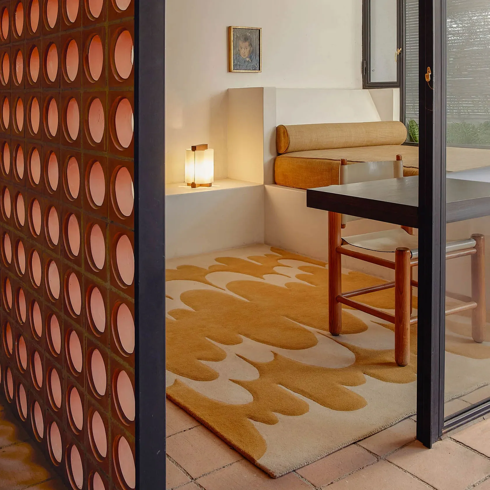 Lucia Eames Echo Ochre ullmatta - 4