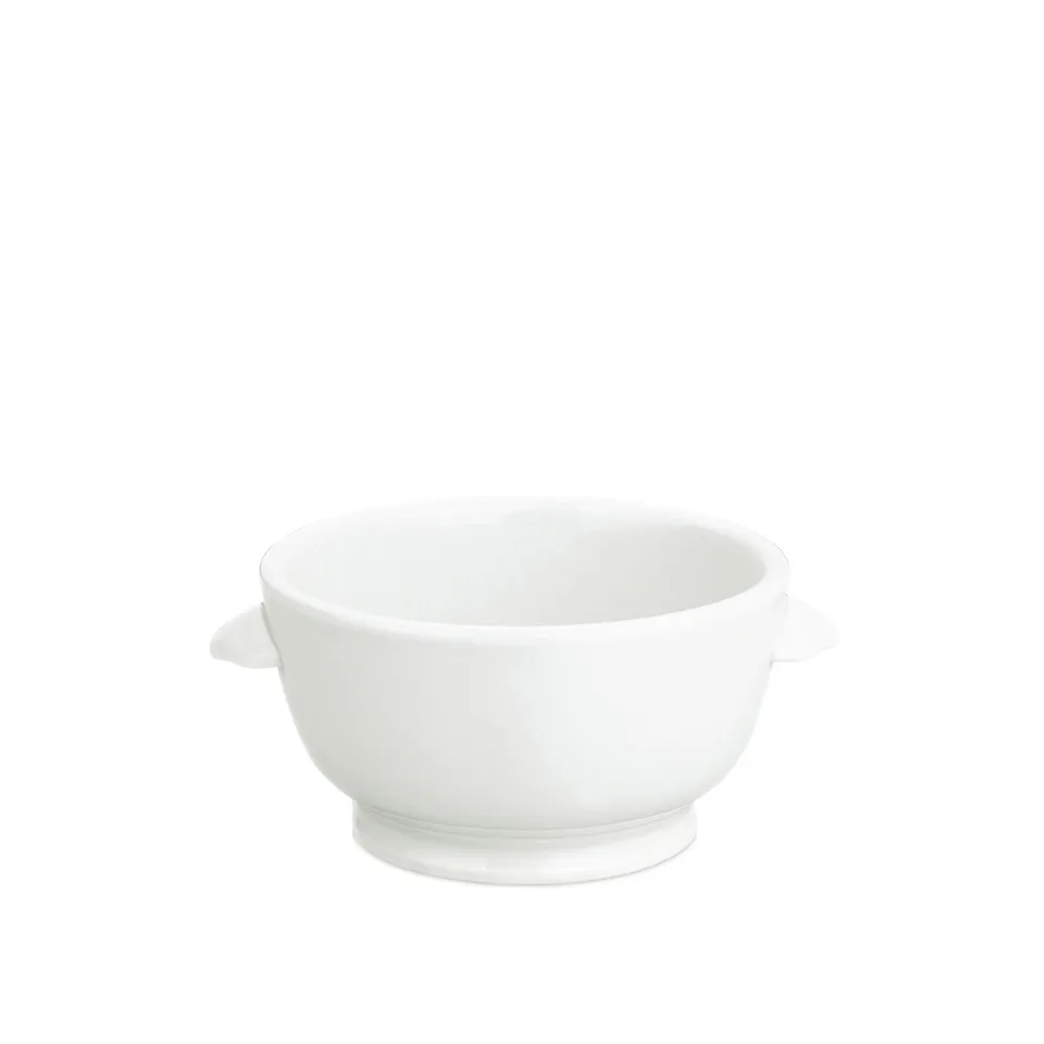 Löksoppskål 45 cl vit