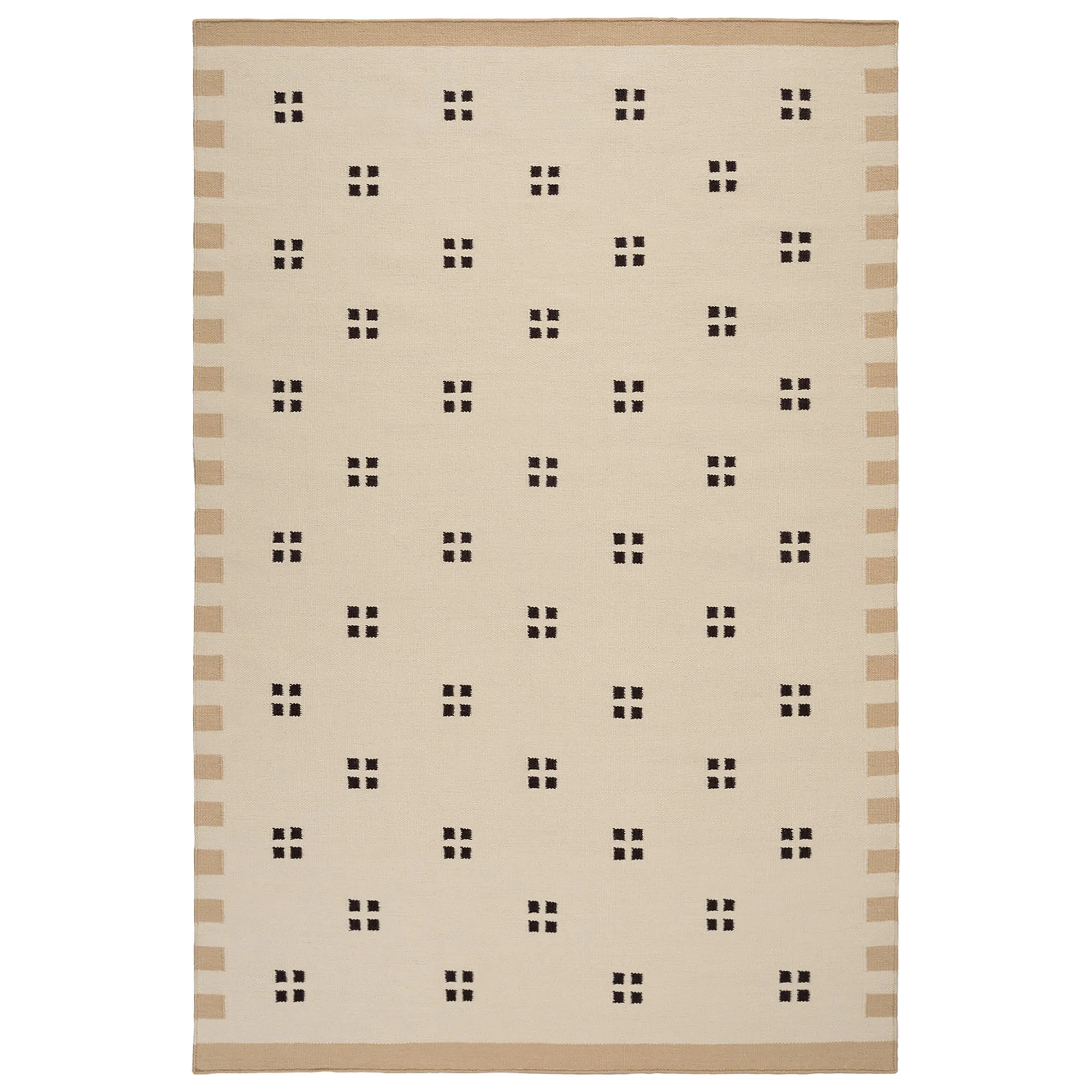 Pierce Beige/Orange ullmatta - 1