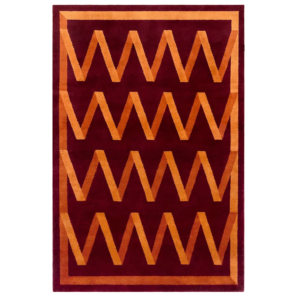 Folding Ribbon Burgundy ullmatta