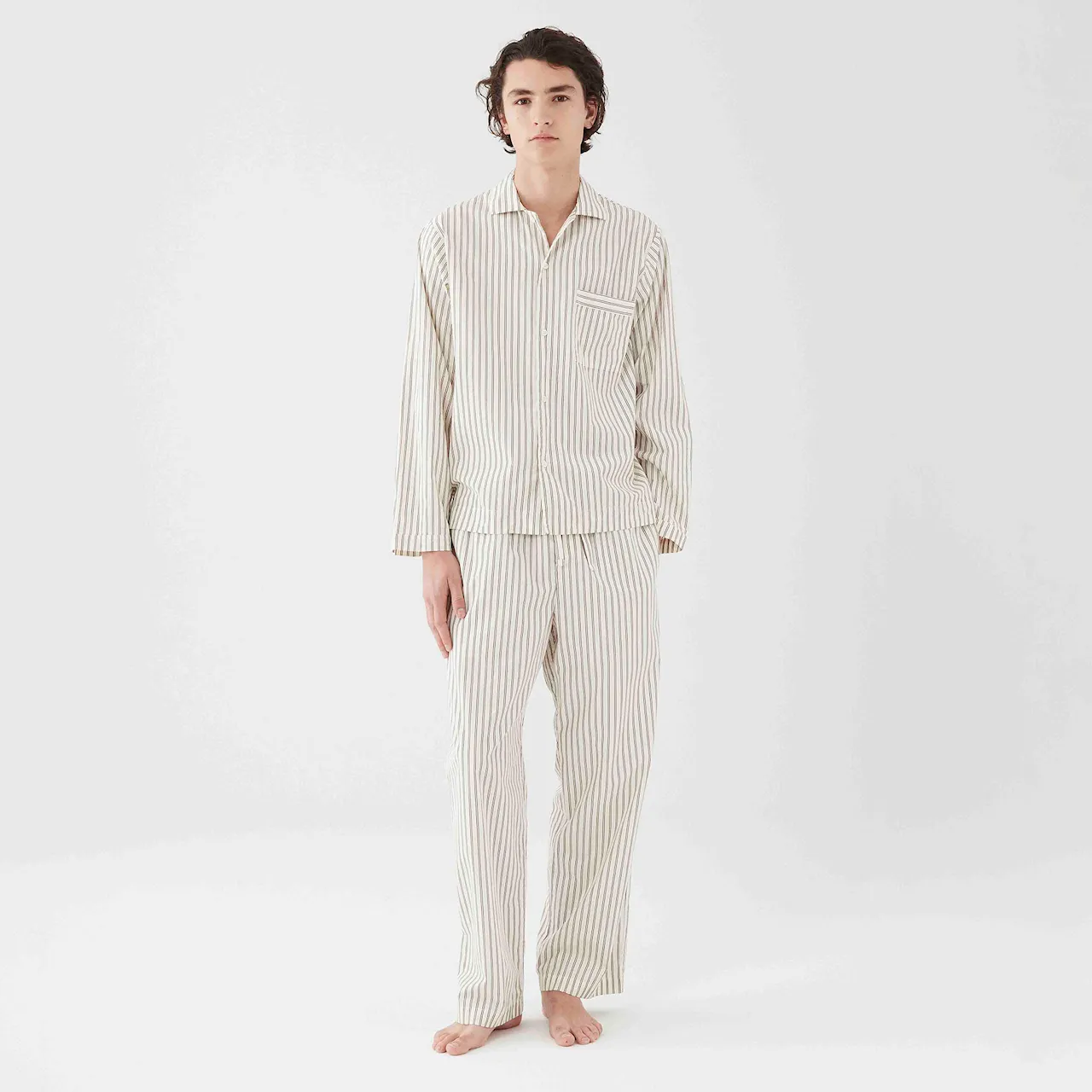 Poplin Sleepwear Shirt Hopper Stripes