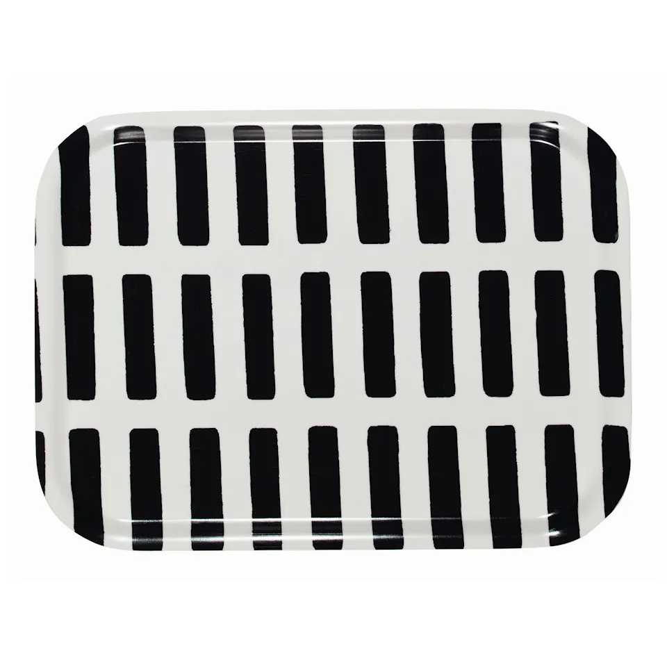 Siena serveringsbricka White/Black Small