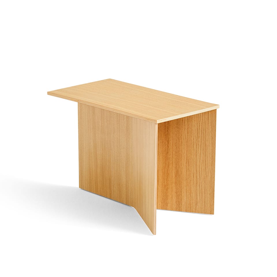Slit Table Wood Oblong