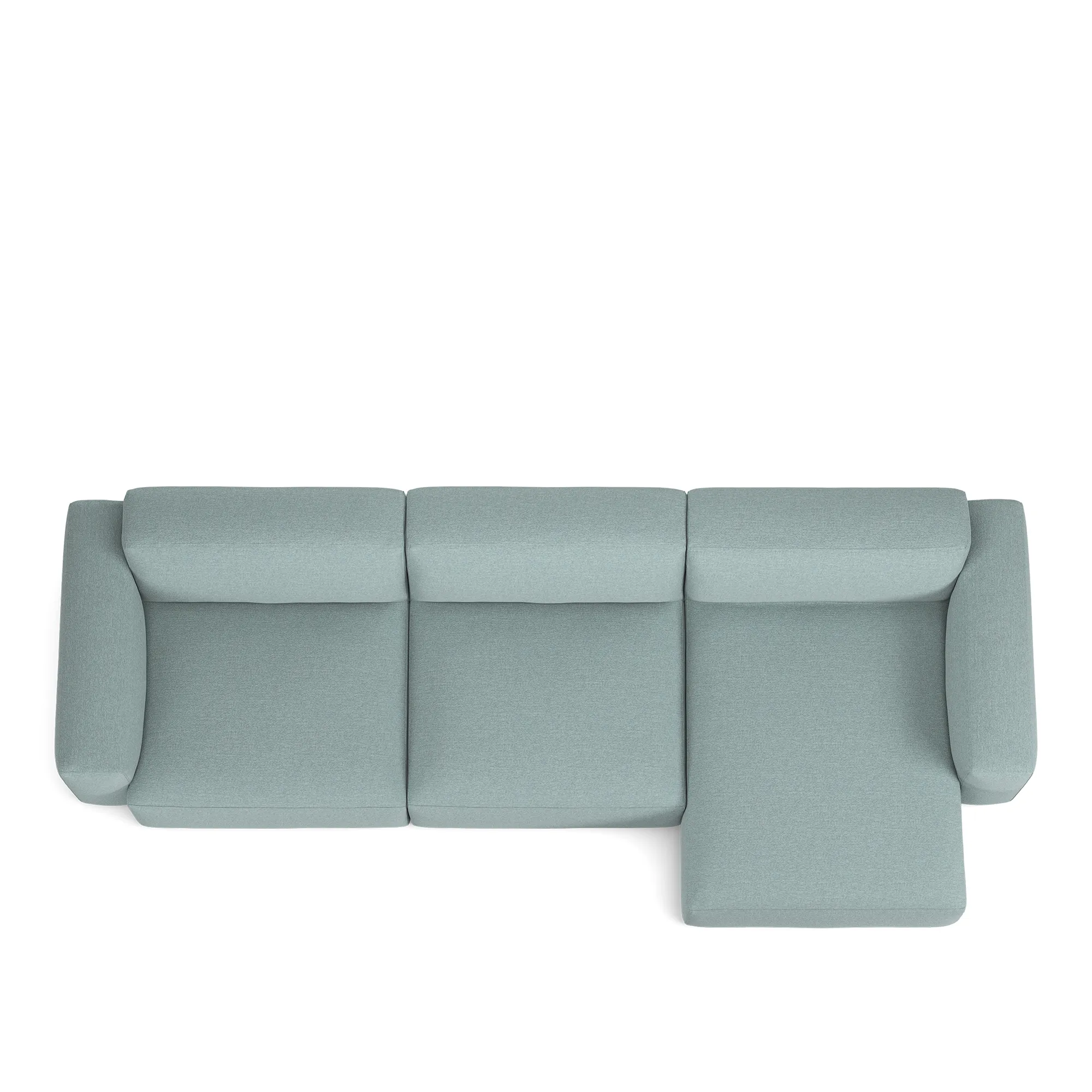Brick 3-sitssoffa schäslong höger - 8