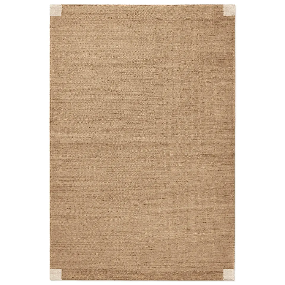 Jute Corner Cream matta