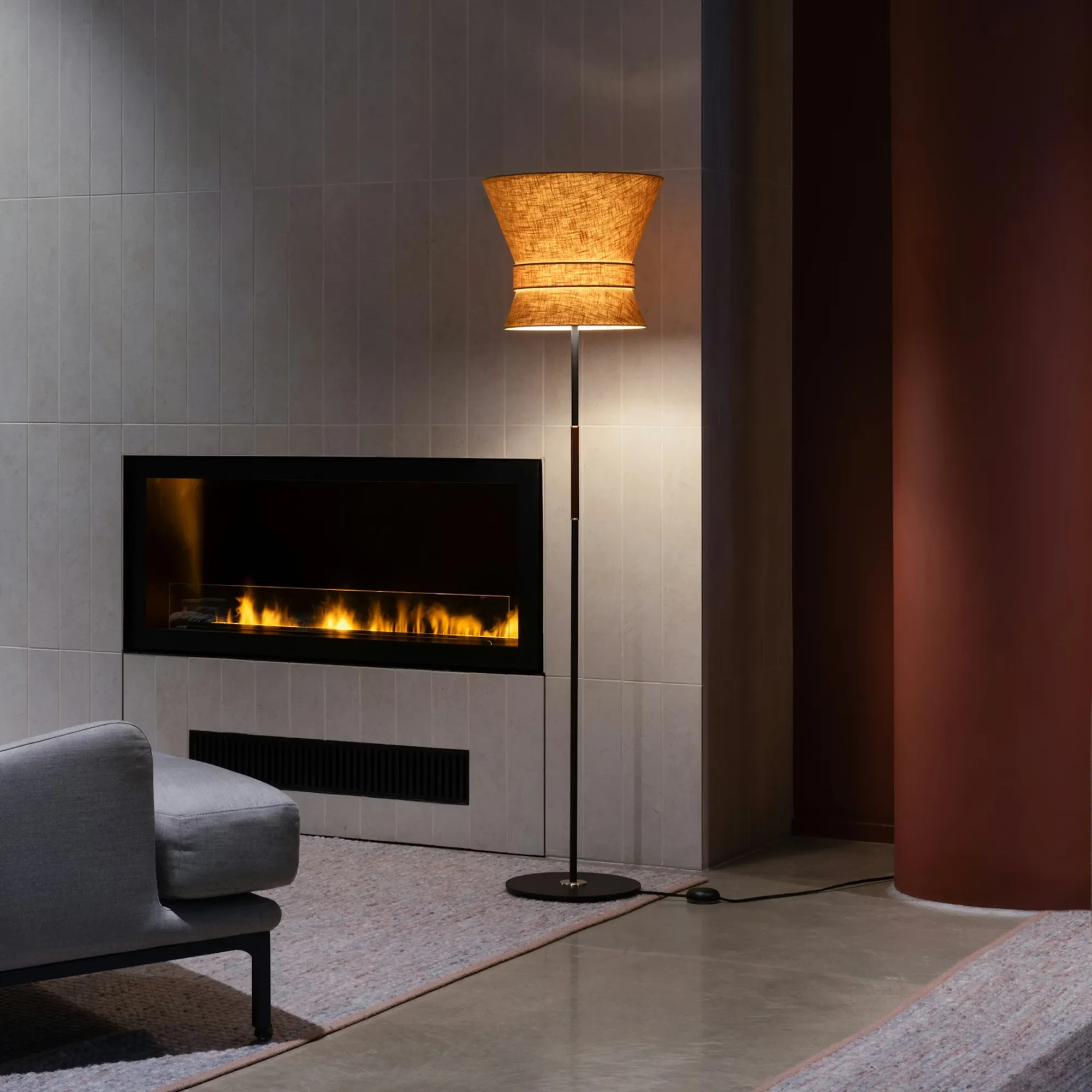 Bow Large golvlampa - 2