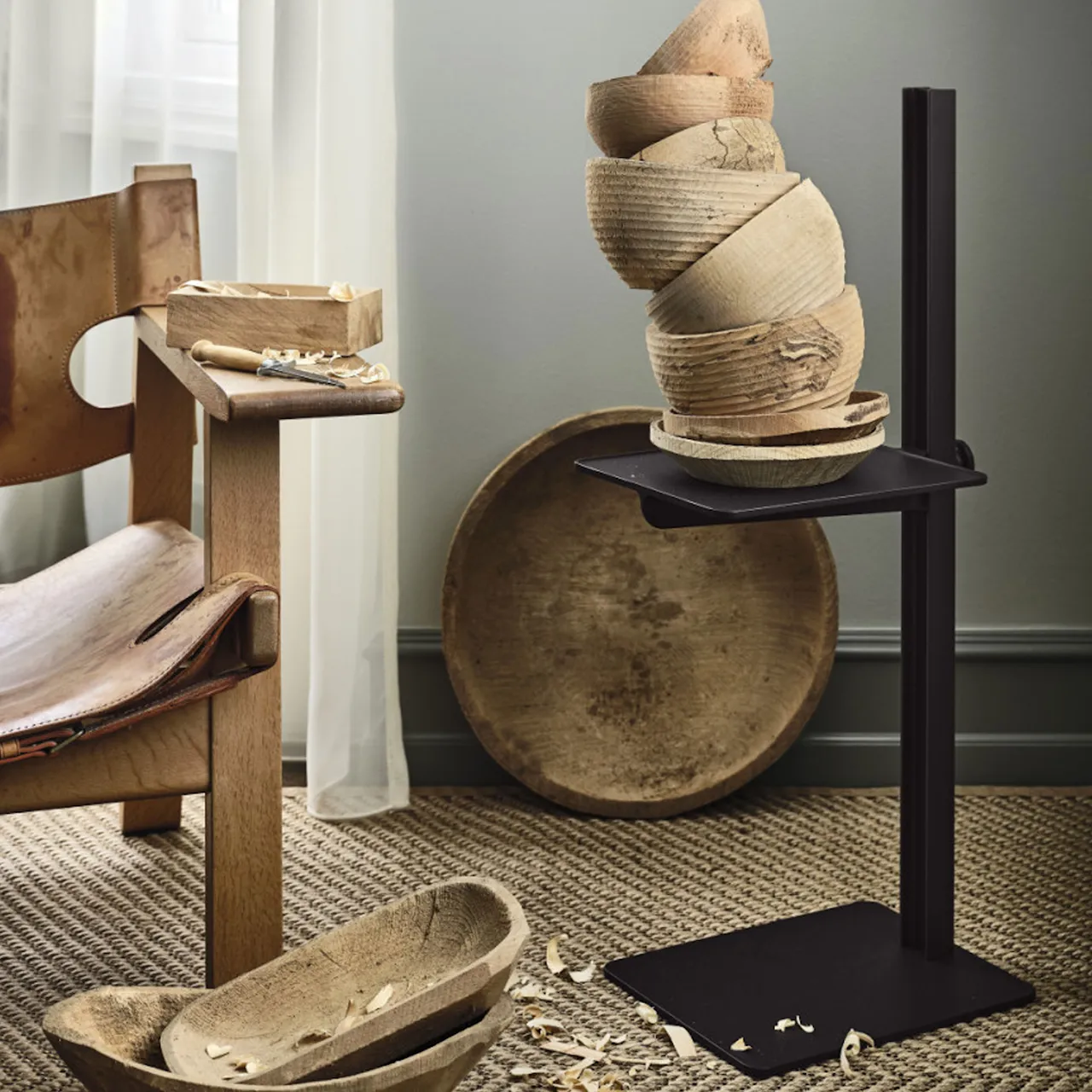 Museum Sidetable, Beige