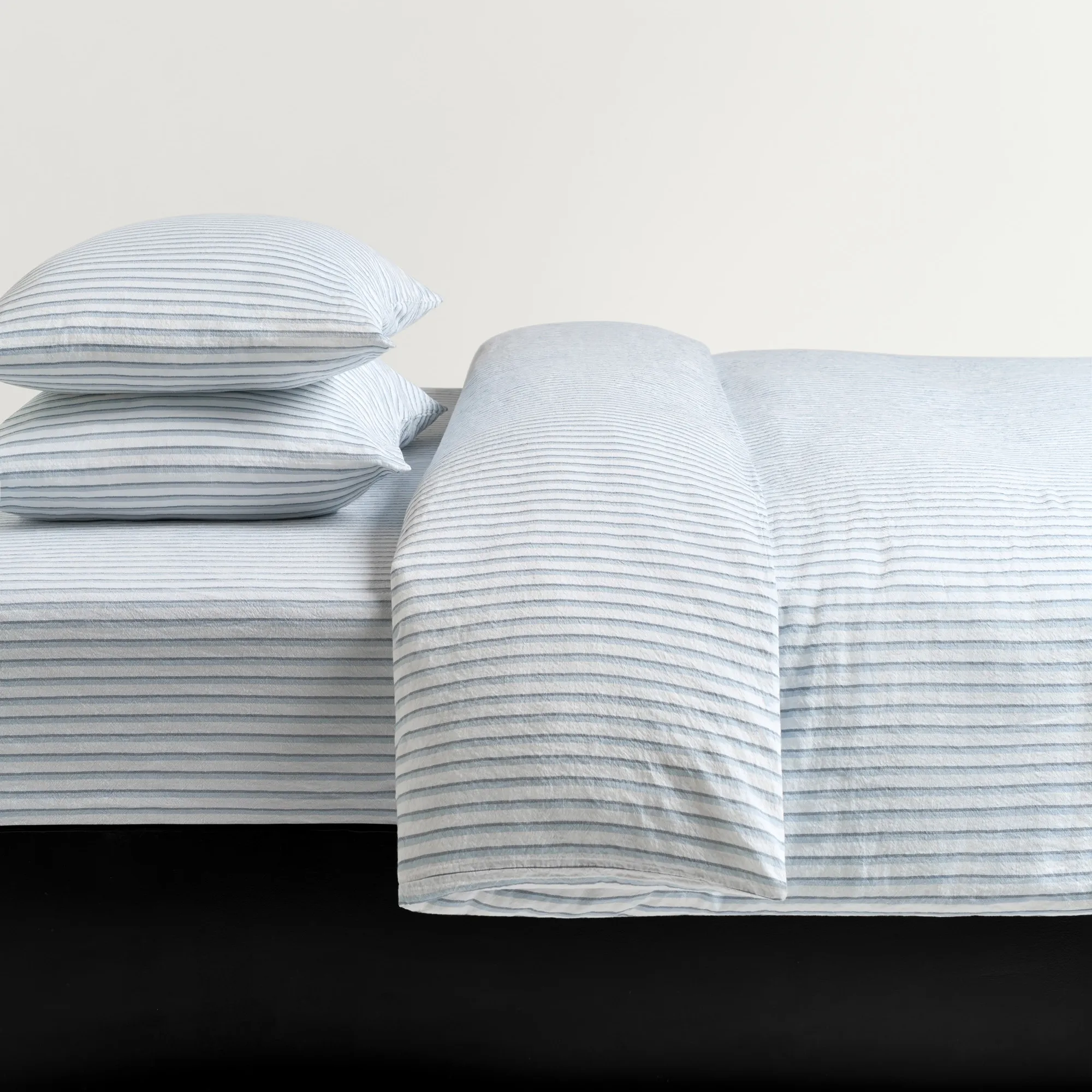 Linen Blend Stripes påslakan - 4