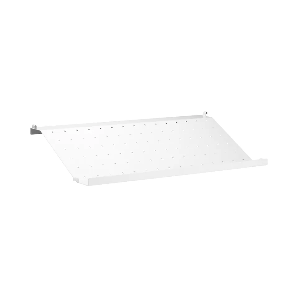 Skohyllplan 58 cm vit