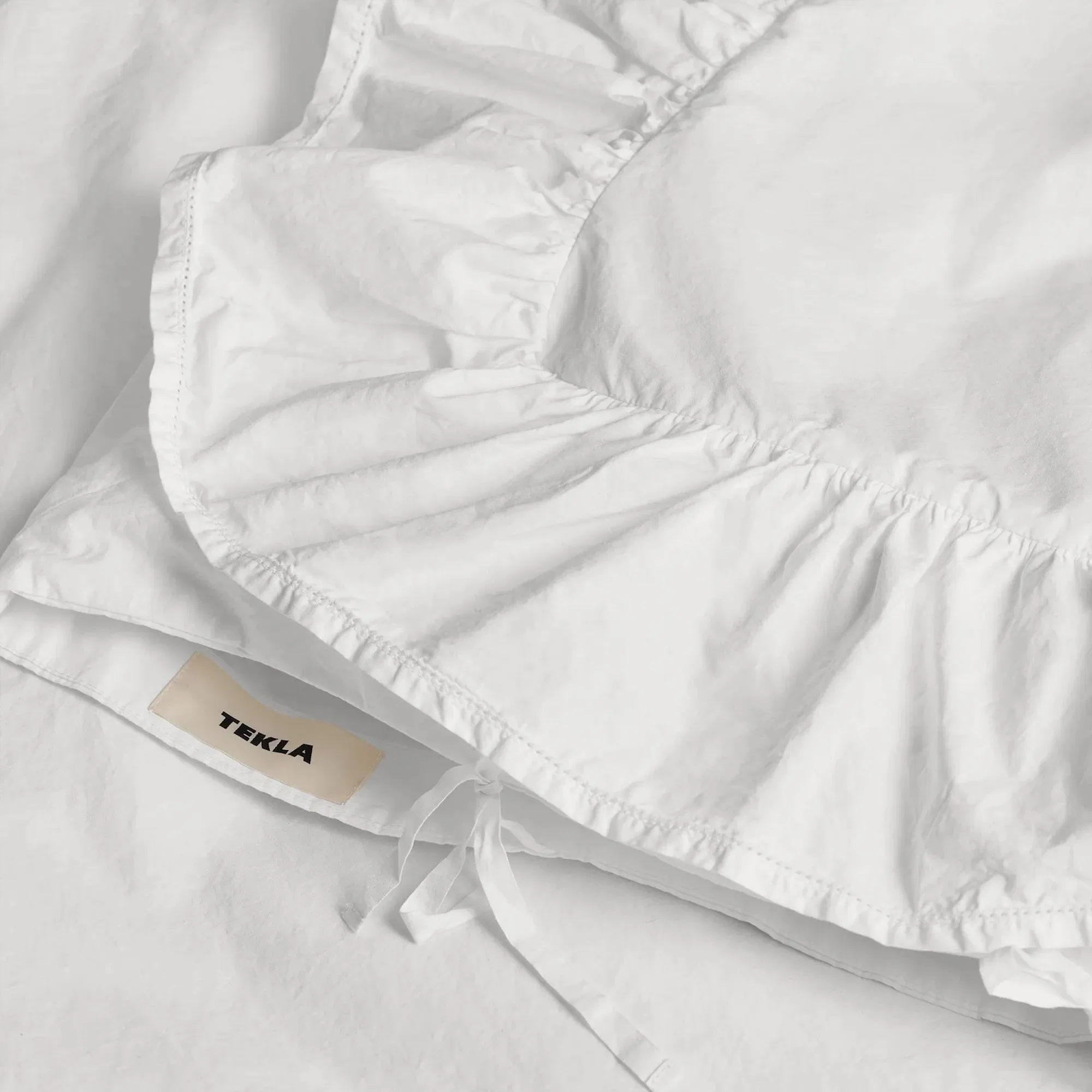 Broderie Anglaise Elodie Broken White påslakan - 5