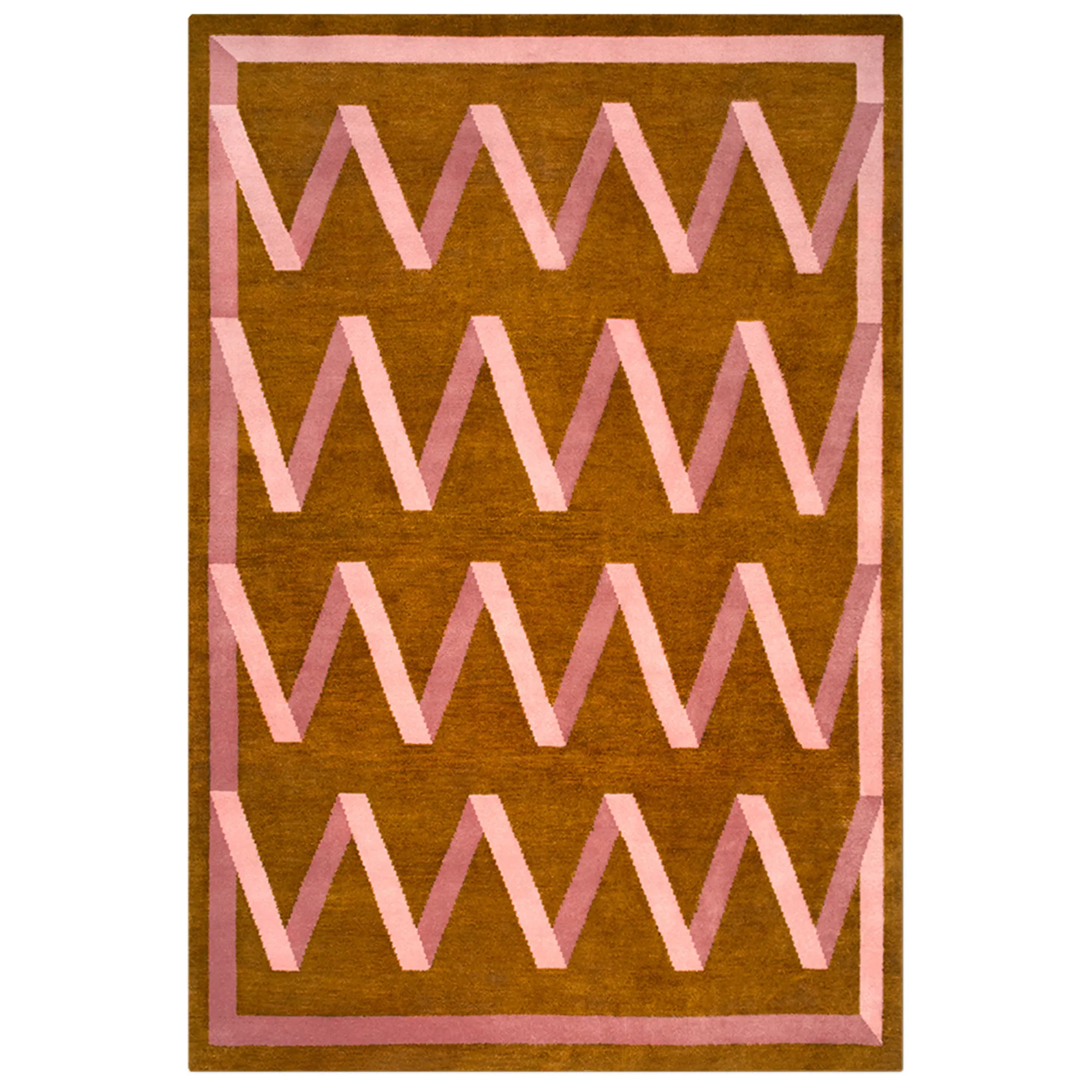Folding Ribbon Amber ullmatta - 1