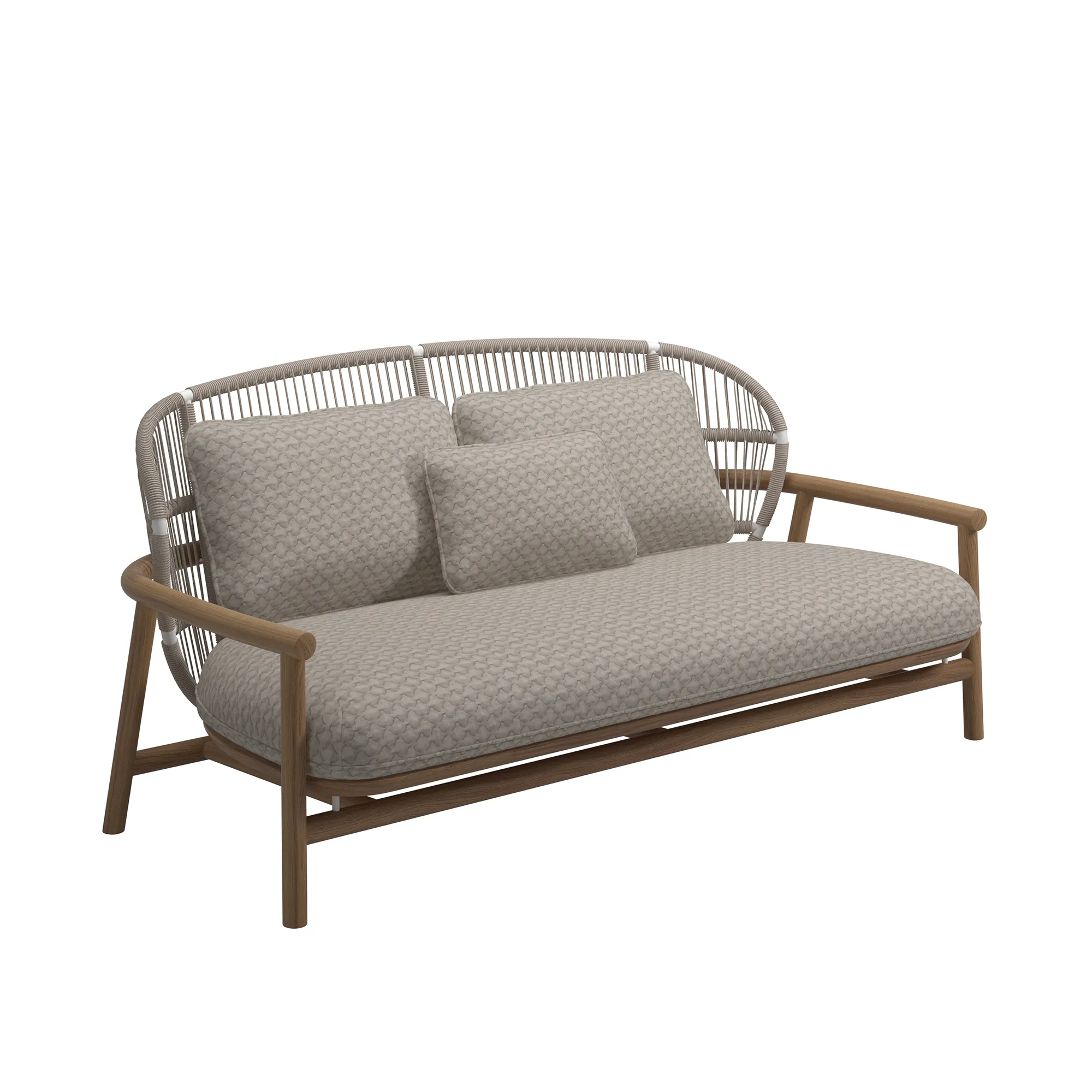 Fern Low Back 2-Seater Sofa - 1