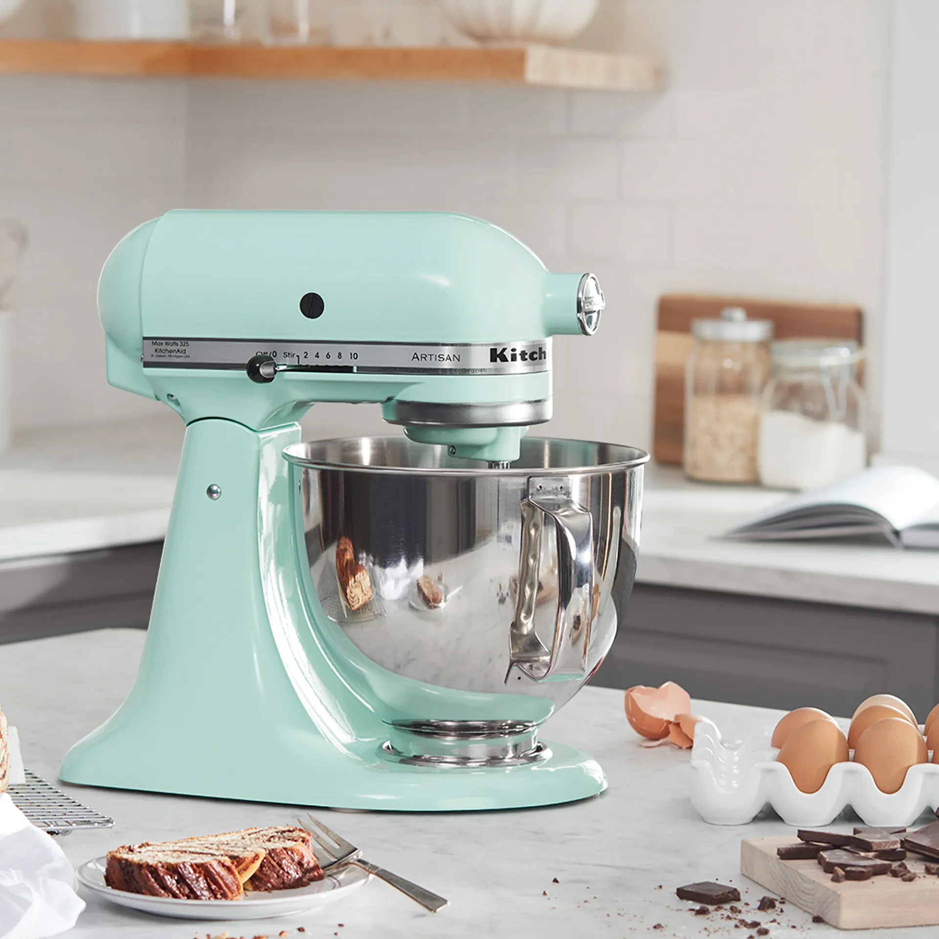 Artisan 5KSM175PSEIC  Stand Mixer Ice Blue - KitchenAid - NO GA