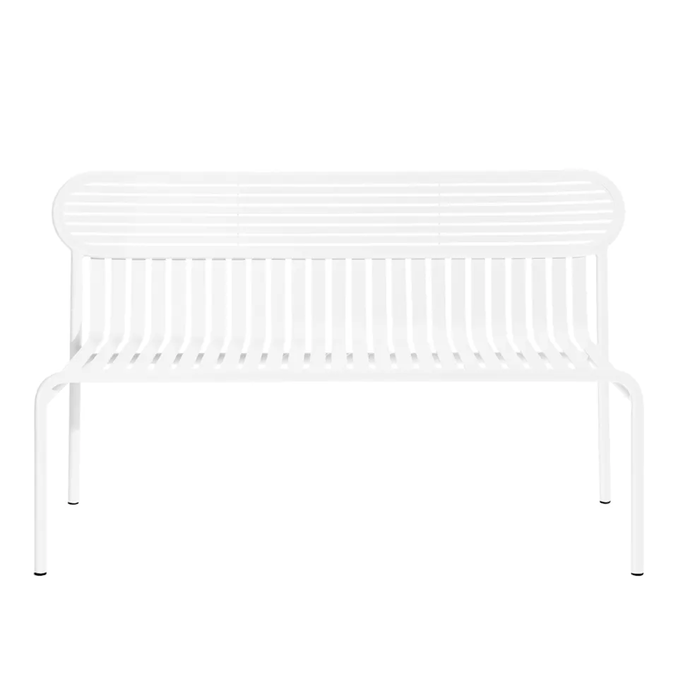 Week-End, Bench, White