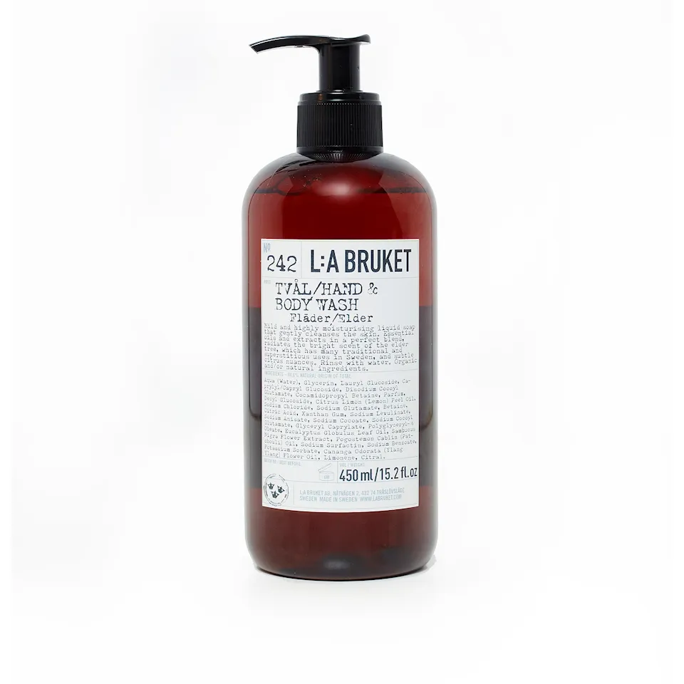 242 Elder hand- & kroppstvål 450 ml