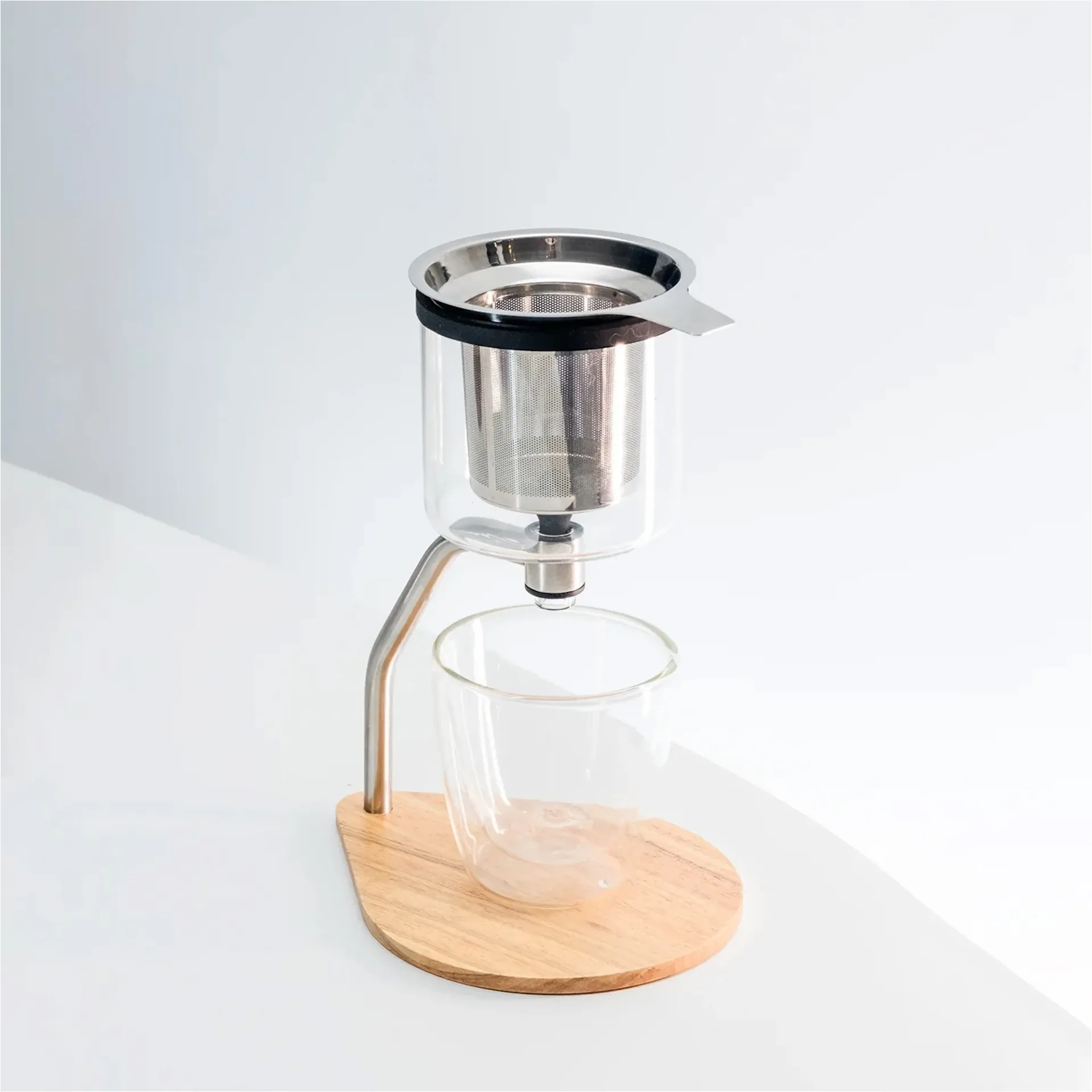 Manual Brewer Rubber Wood 300 ml - Joy Resolve - NO GA