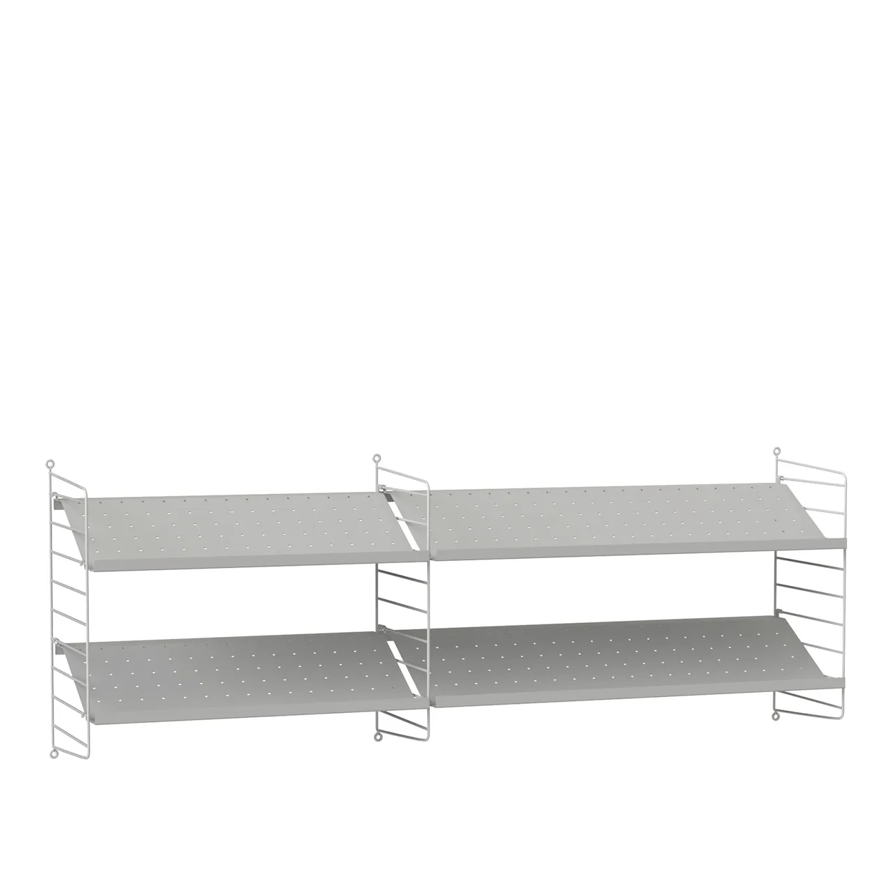 Hall hyllsystem I vit/vit