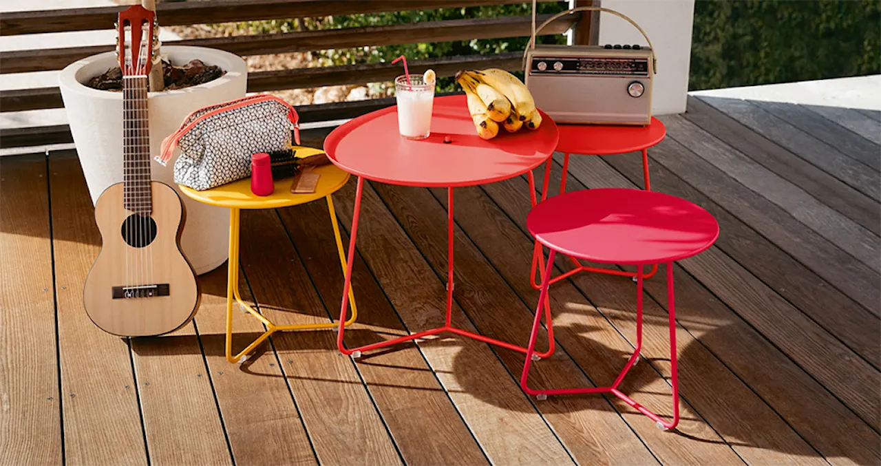 Cocotte Low Table Red Ochre 20