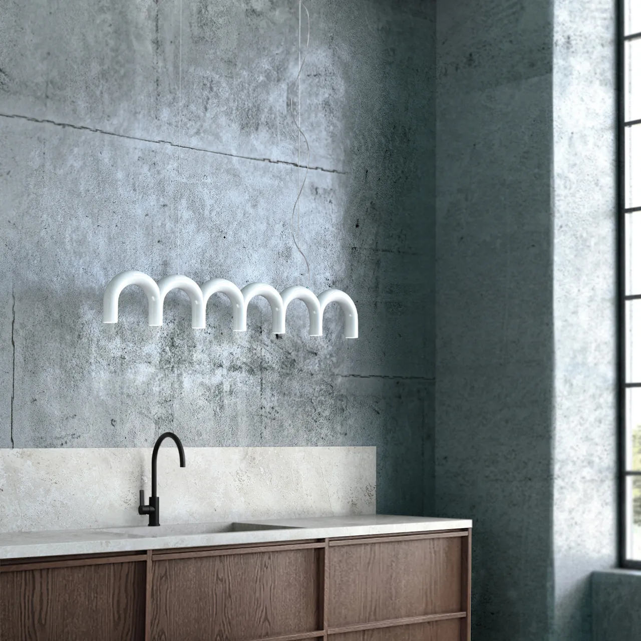 Arch Straight pendellampa