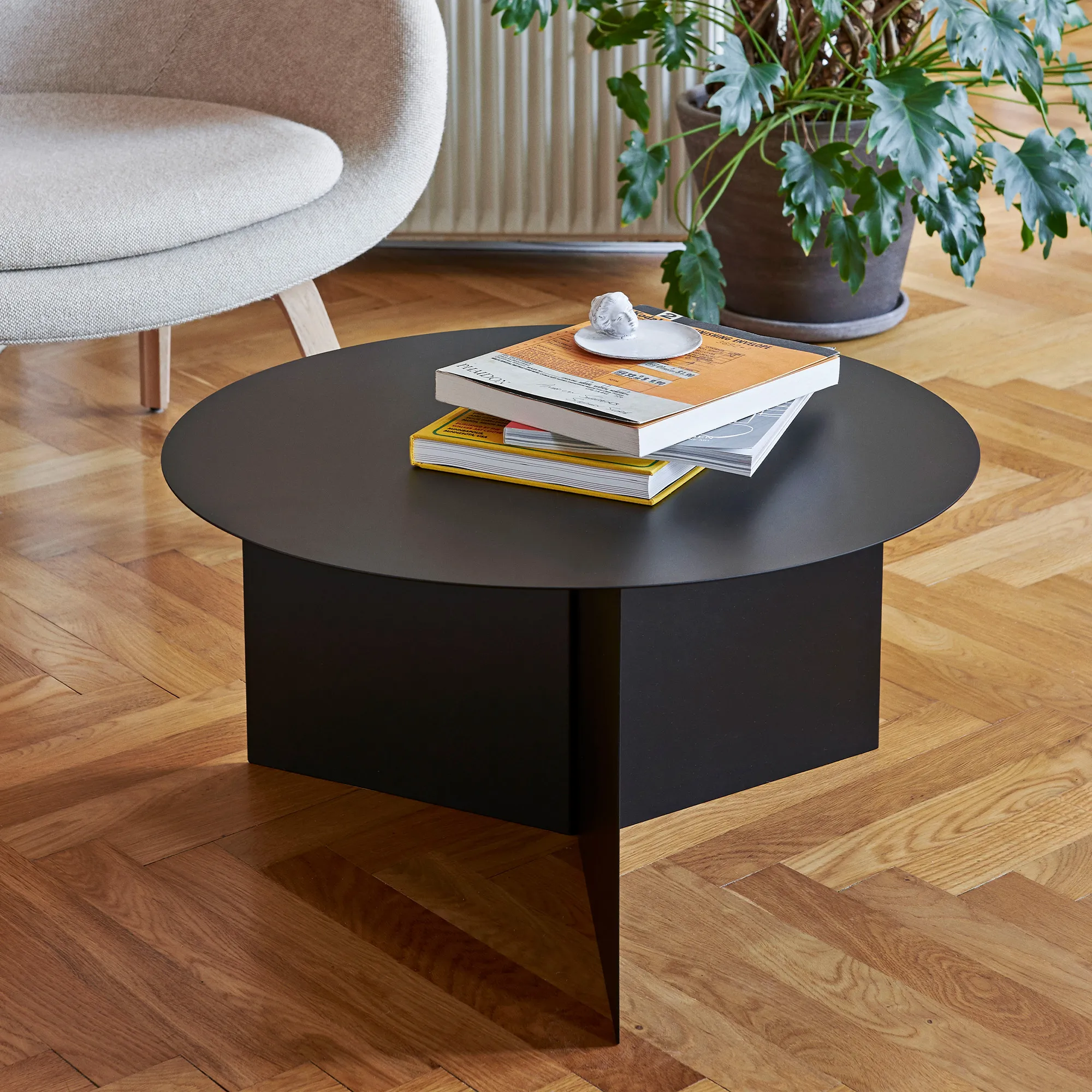 Slit soffbord Round High - 15