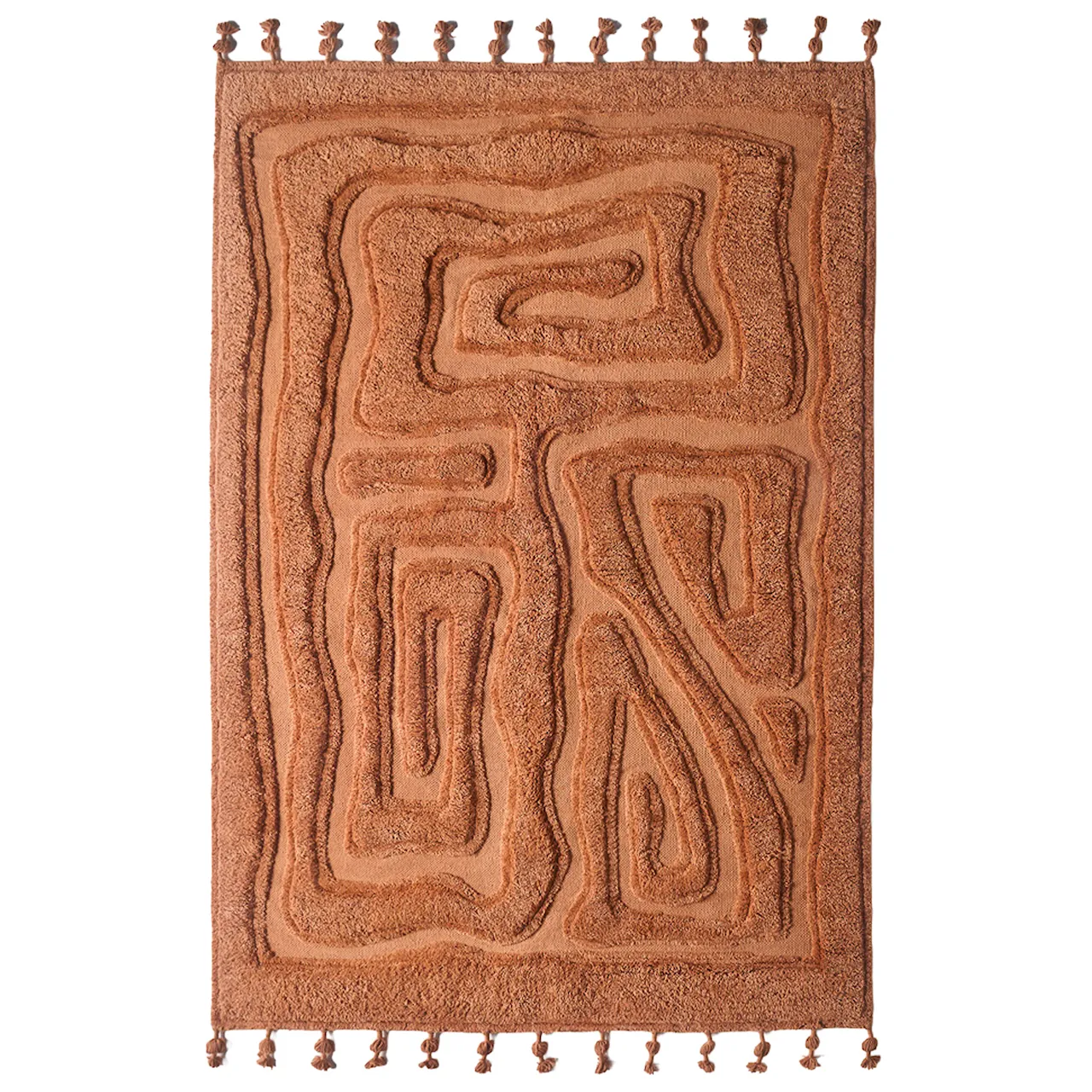 Beaten Track Rug Adobe 200x300